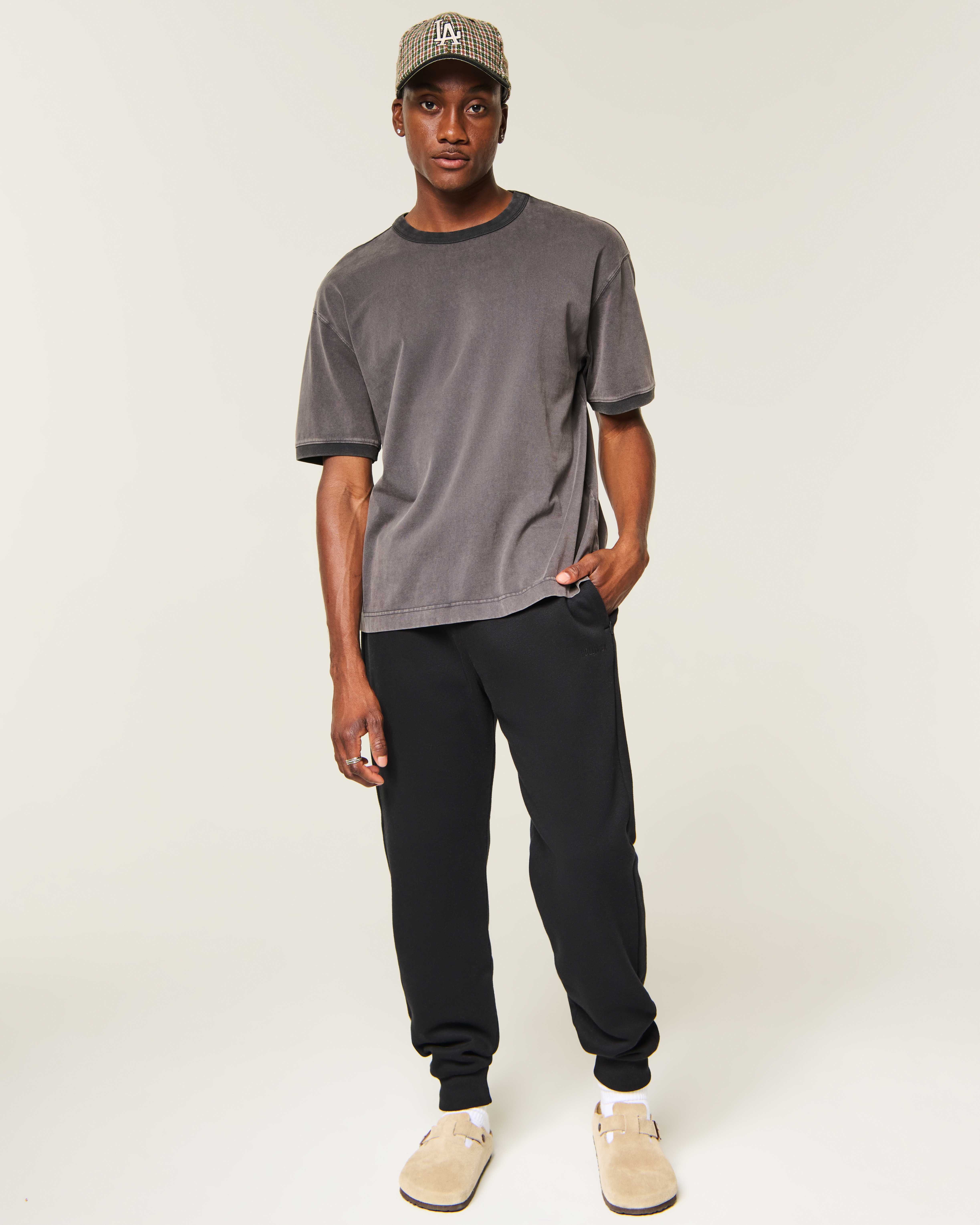 Hollister Feel Good Relaxed Fleece Joggers