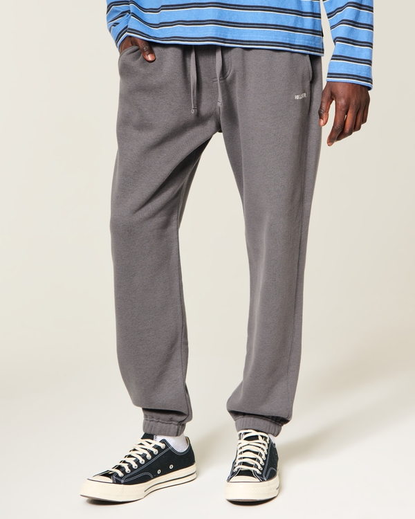 Hollister Feel Good Relaxed Cinch Sweatpants, Dark Gray view 2