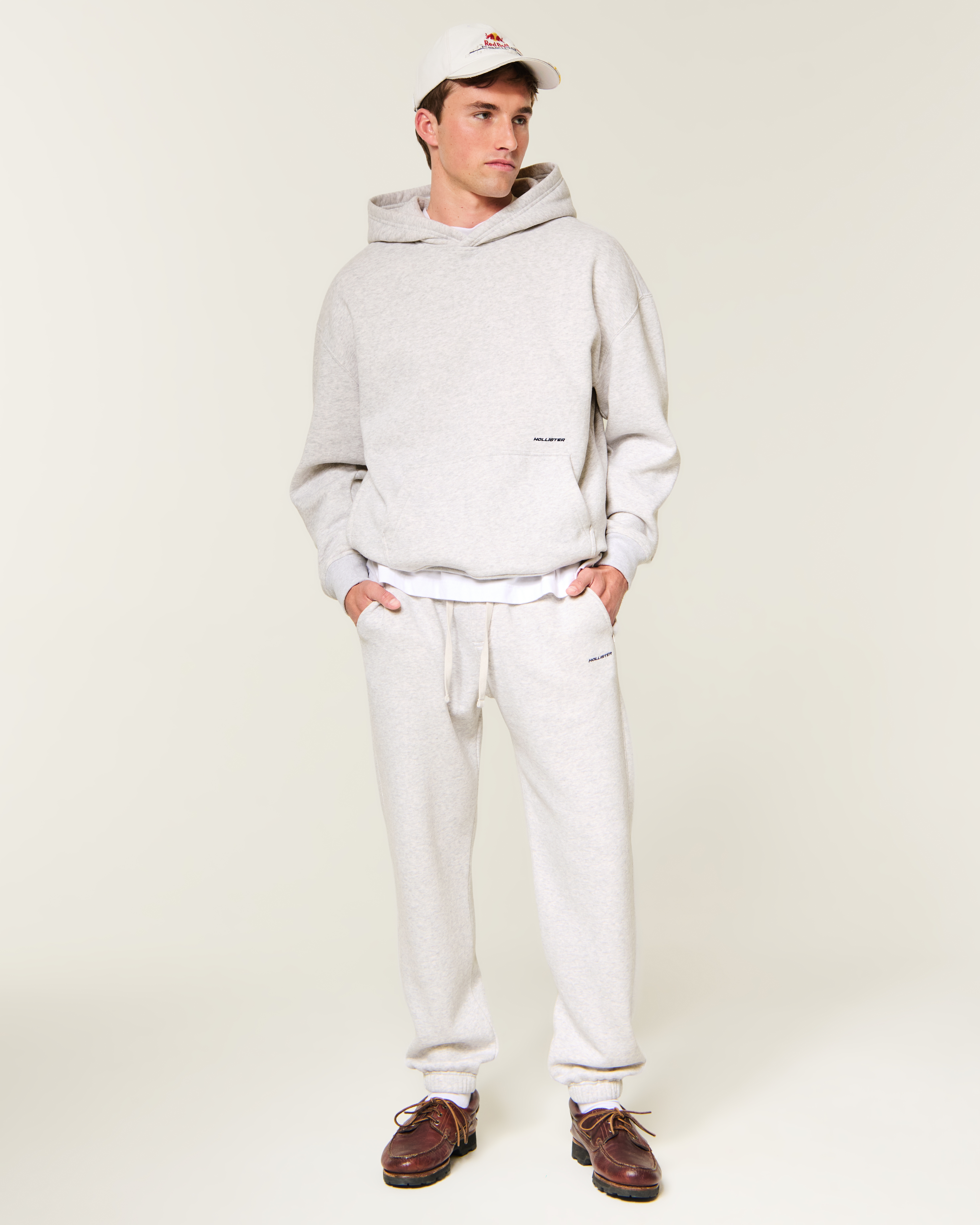 Relaxed Cinch Fleece Joggers