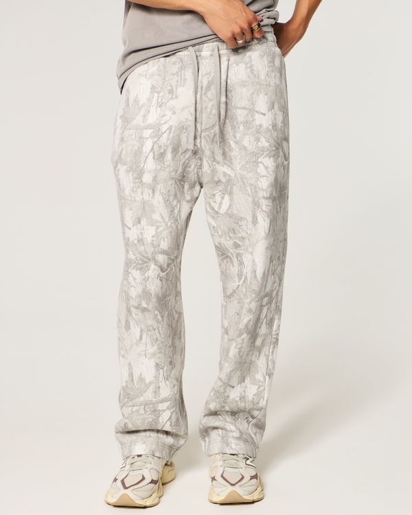 Camo Baggy Sweatpants, Cream Camo view 2
