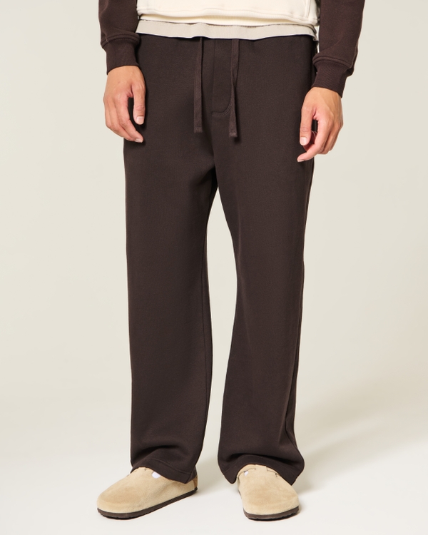 Hollister Feel Good Baggy Sweatpants, Dark Brown view 2