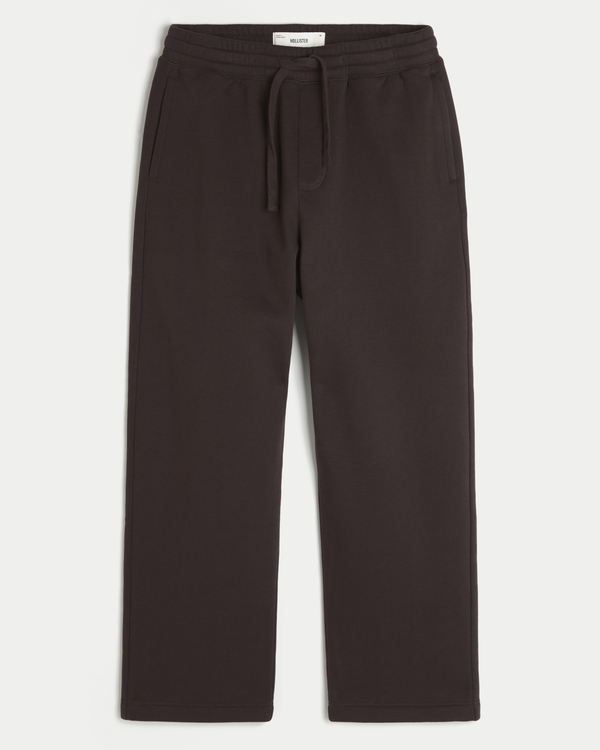 Hollister Feel Good Baggy Sweatpants, Dark Brown view 1