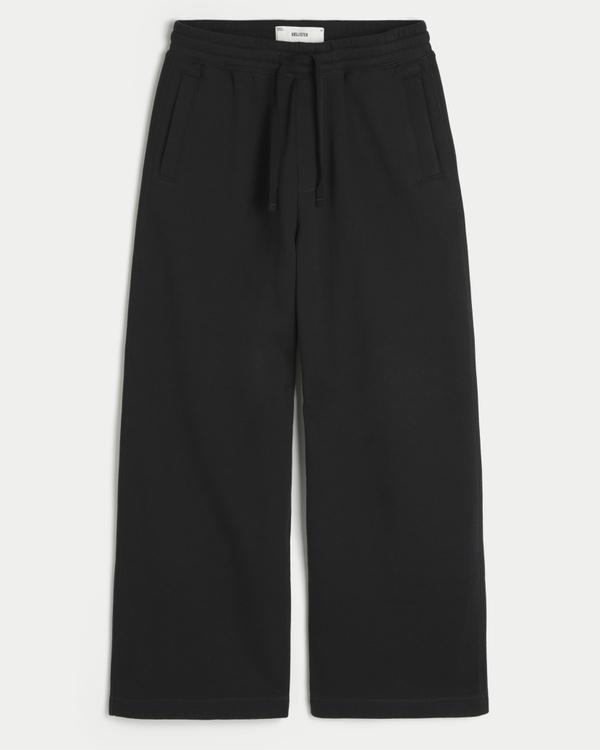 Ultra-Baggy Sweatpants, Black view 1