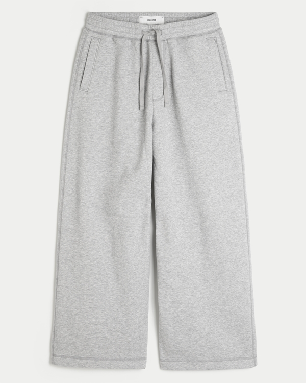Ultra-Baggy Sweatpants, Heather Gray view 1