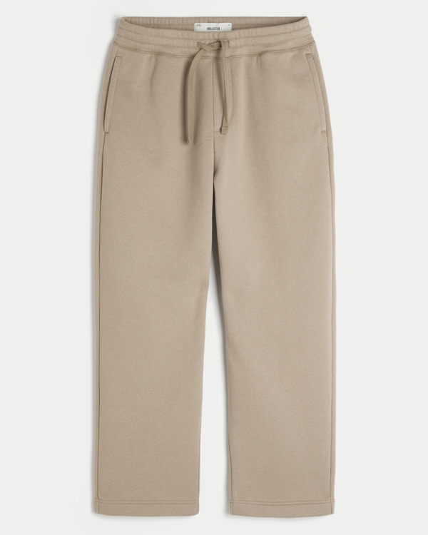 Hollister Feel Good Baggy Sweatpants, Tan view 1