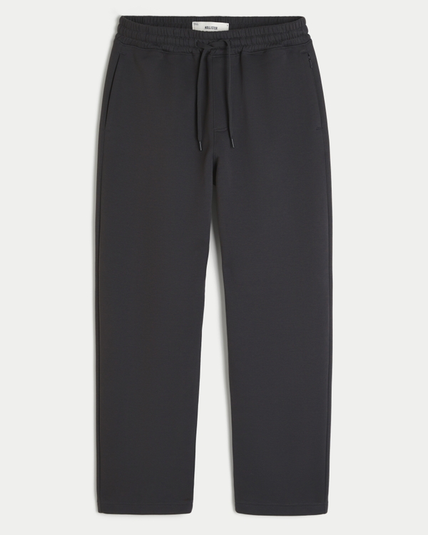 Relaxed Straight Everyday Cooling Sweatpants, Charcoal view 1