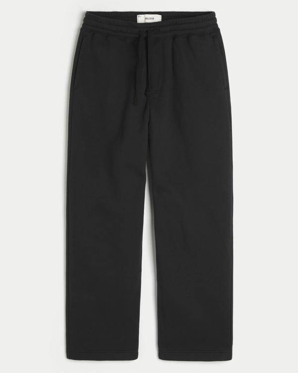 Hollister Feel Good Baggy Sweatpants, Black view 1