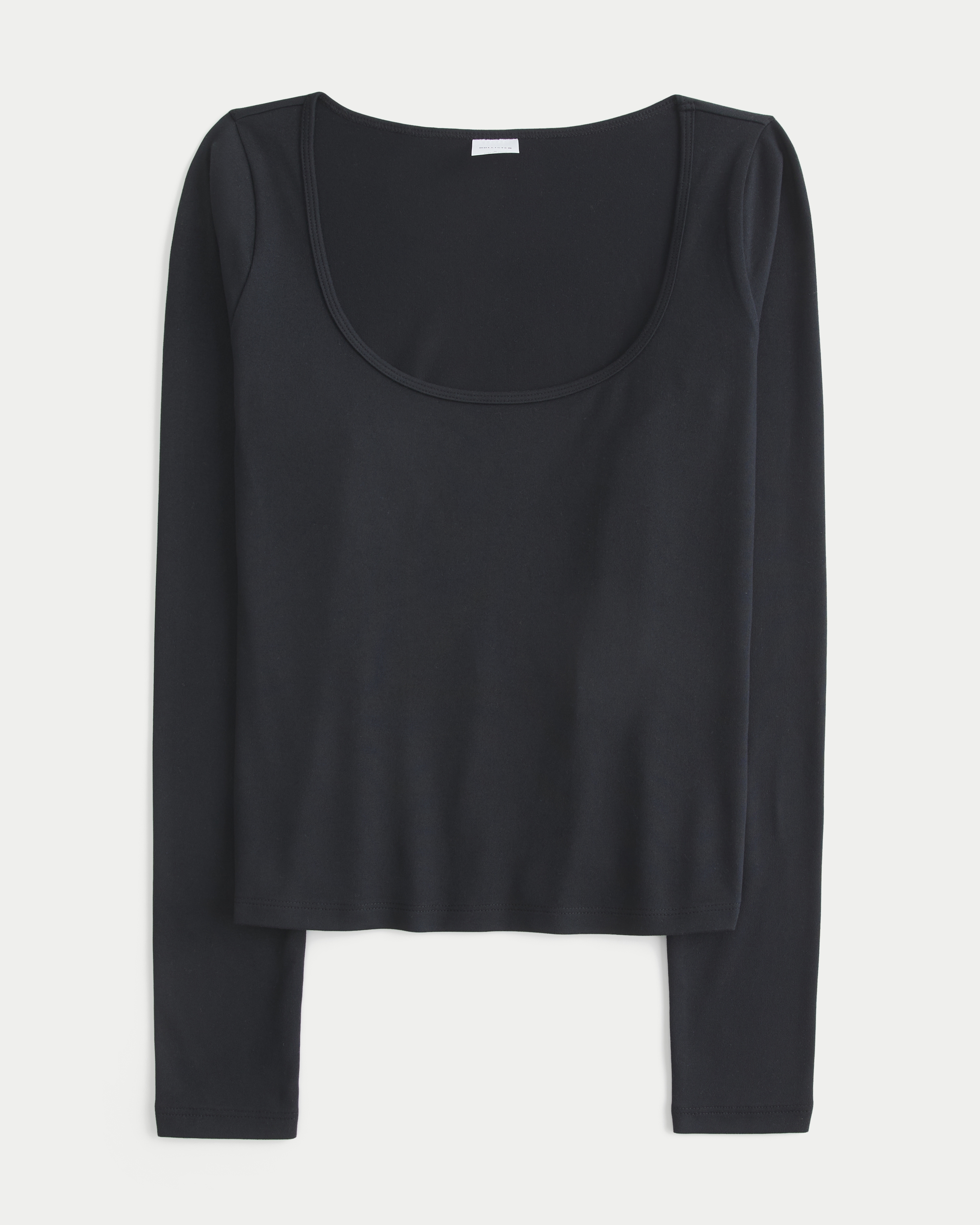 Smooth Seamless Fabric Scoop Top