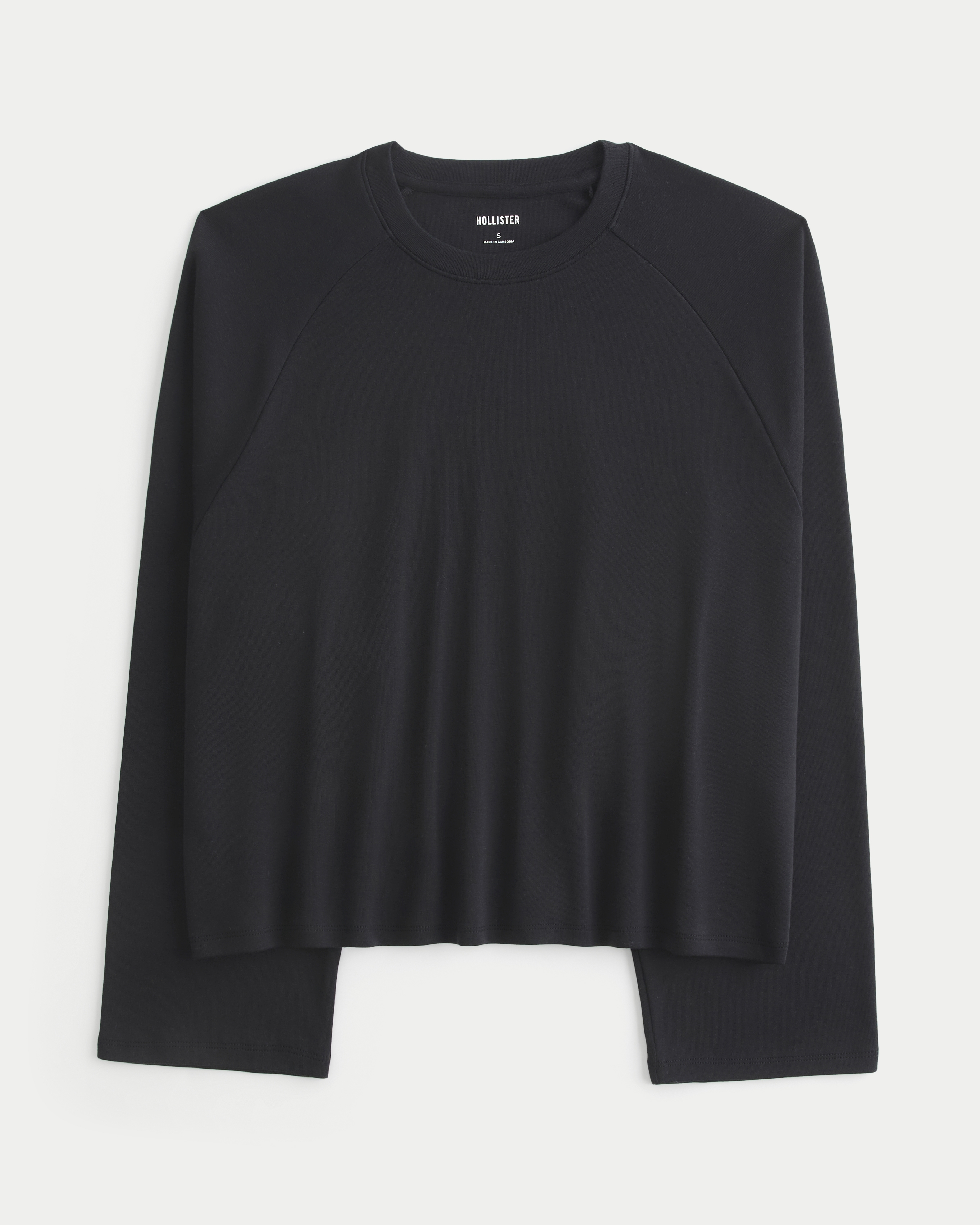 Easy Long-Sleeve Crew Top