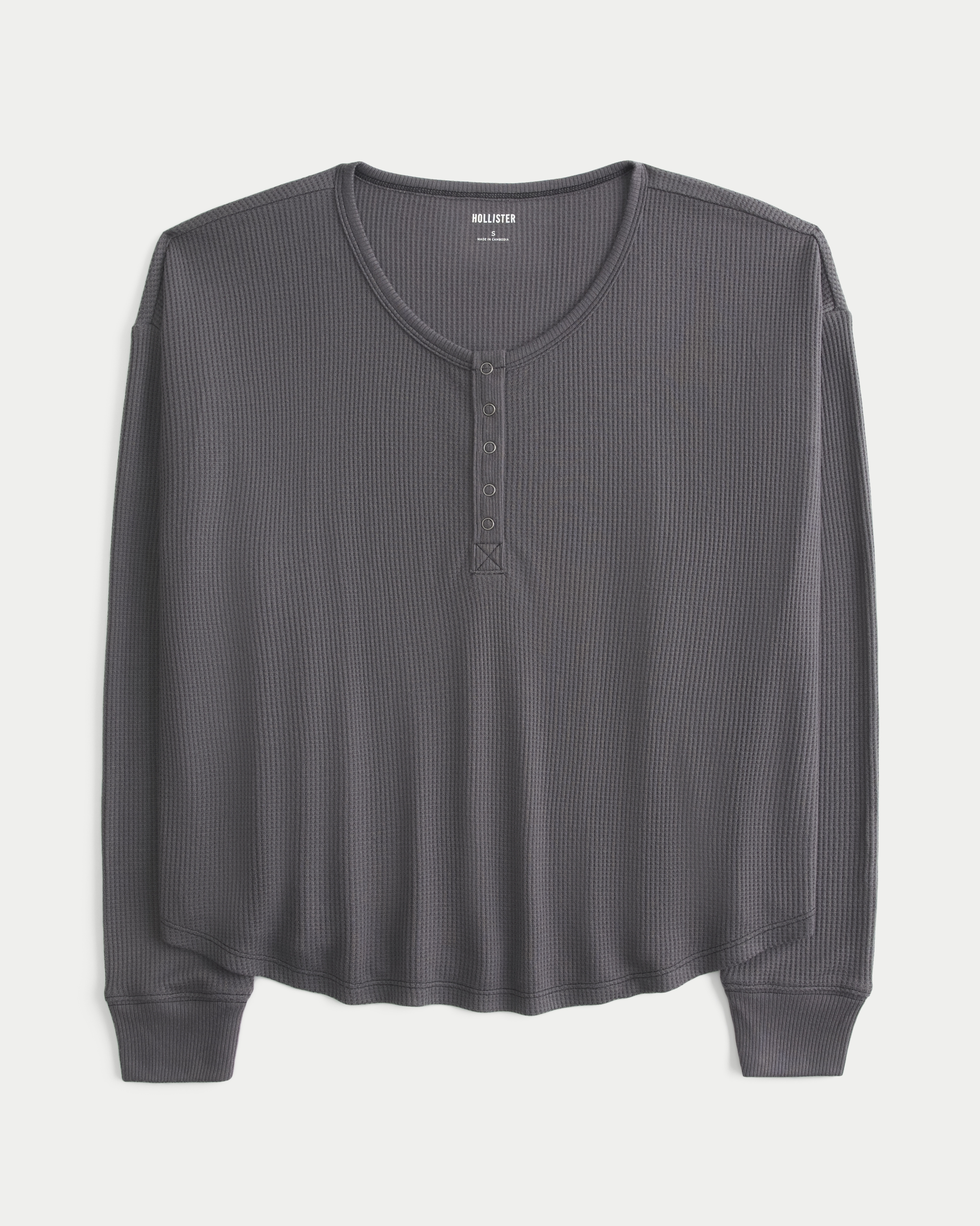 Easy Waffle Henley