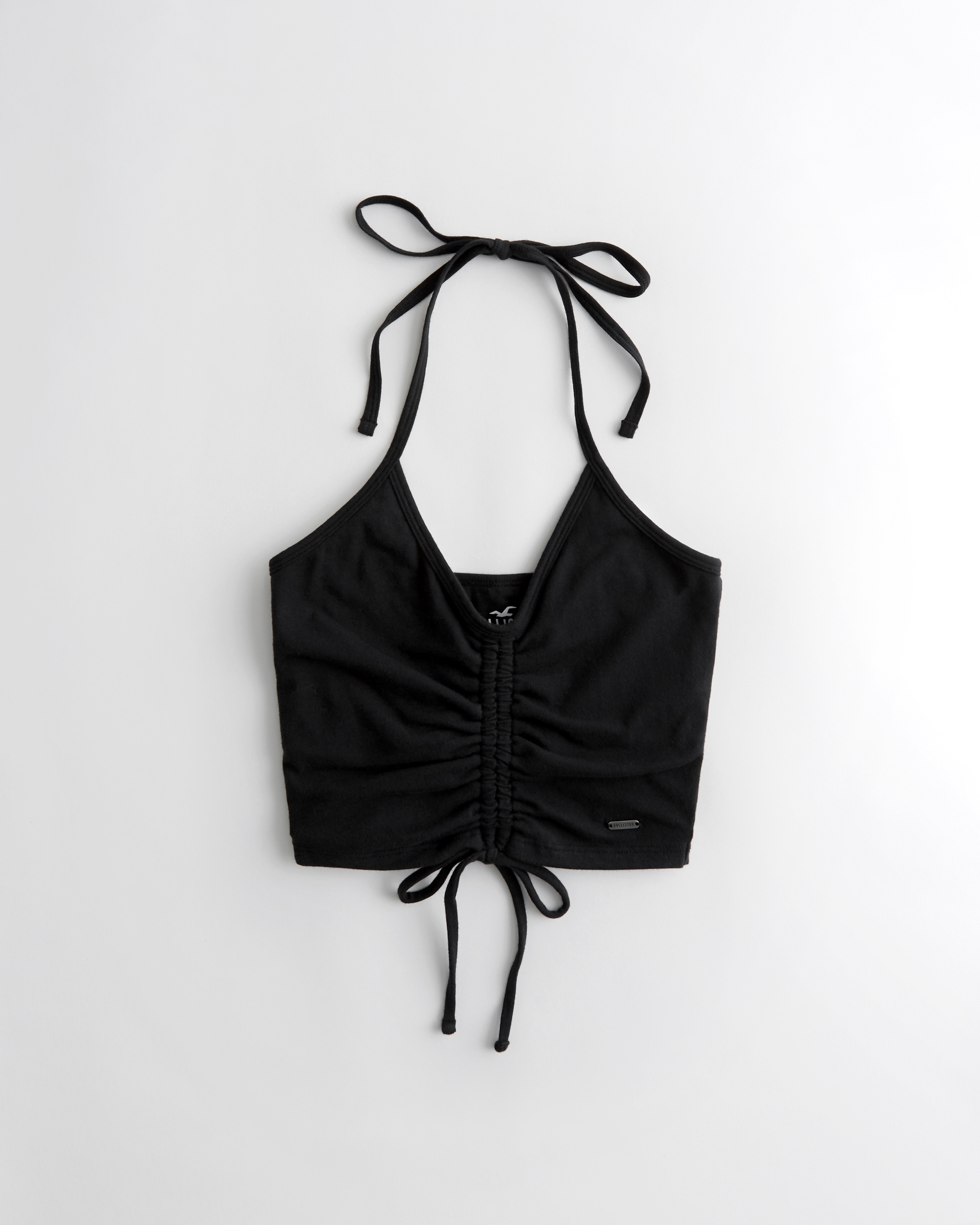 Hollister MustHave Crop Halter Top Bramalea City Centre