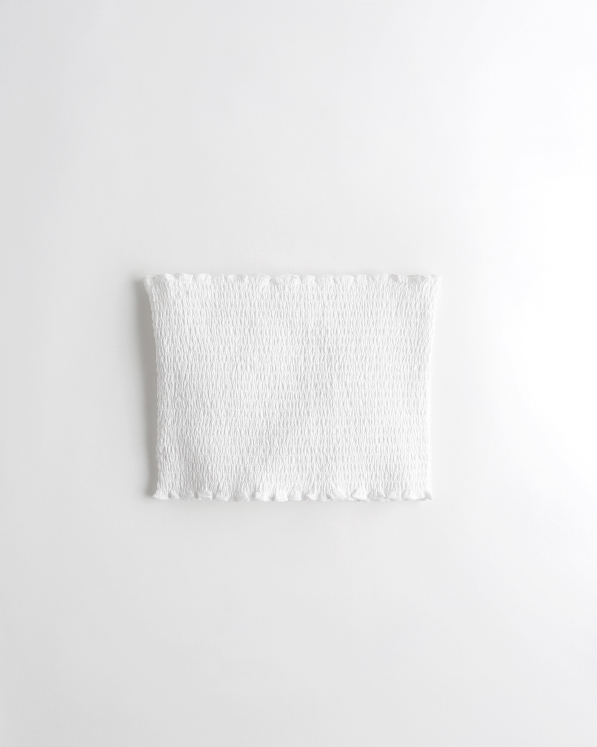 hollister smocked tube top