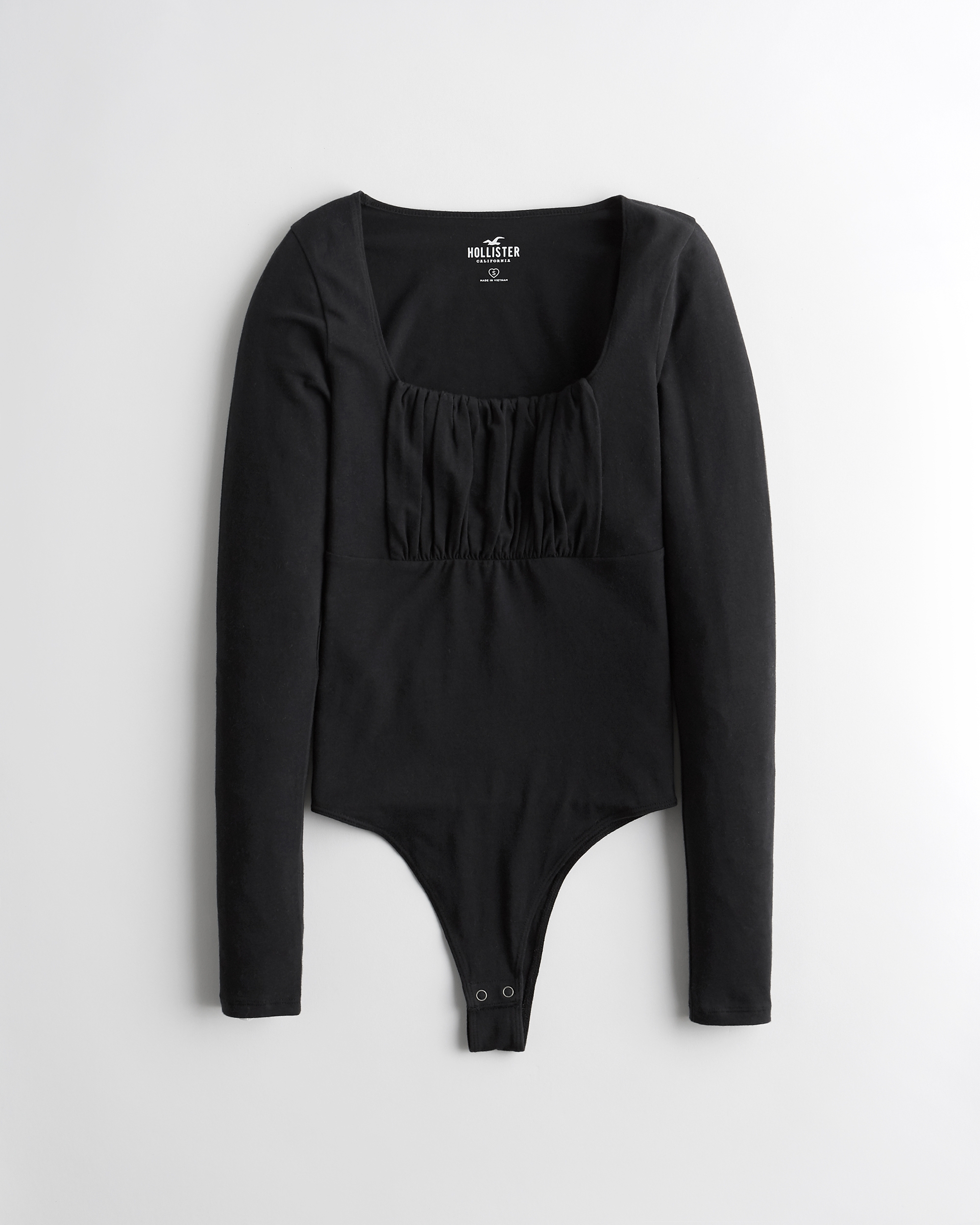 hollister black bodysuit