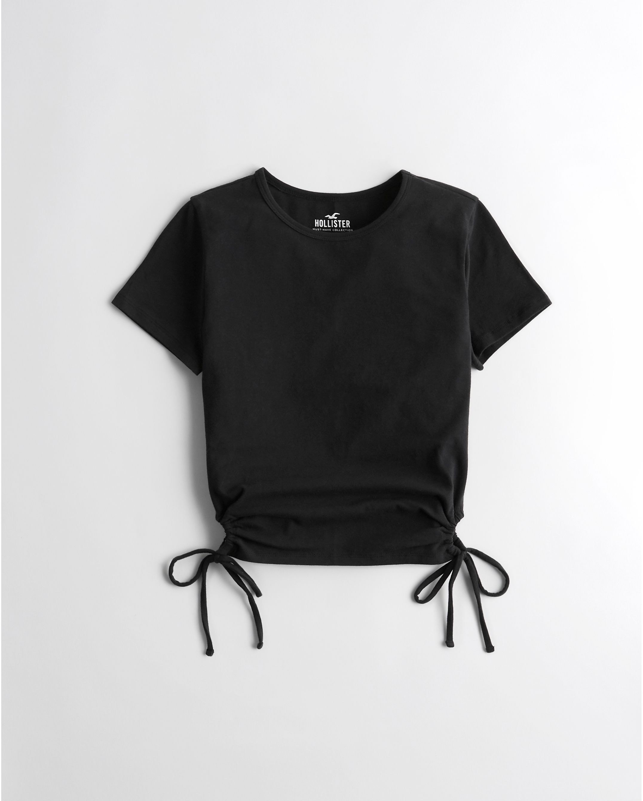 Hollister Side Cinch Baby Tee