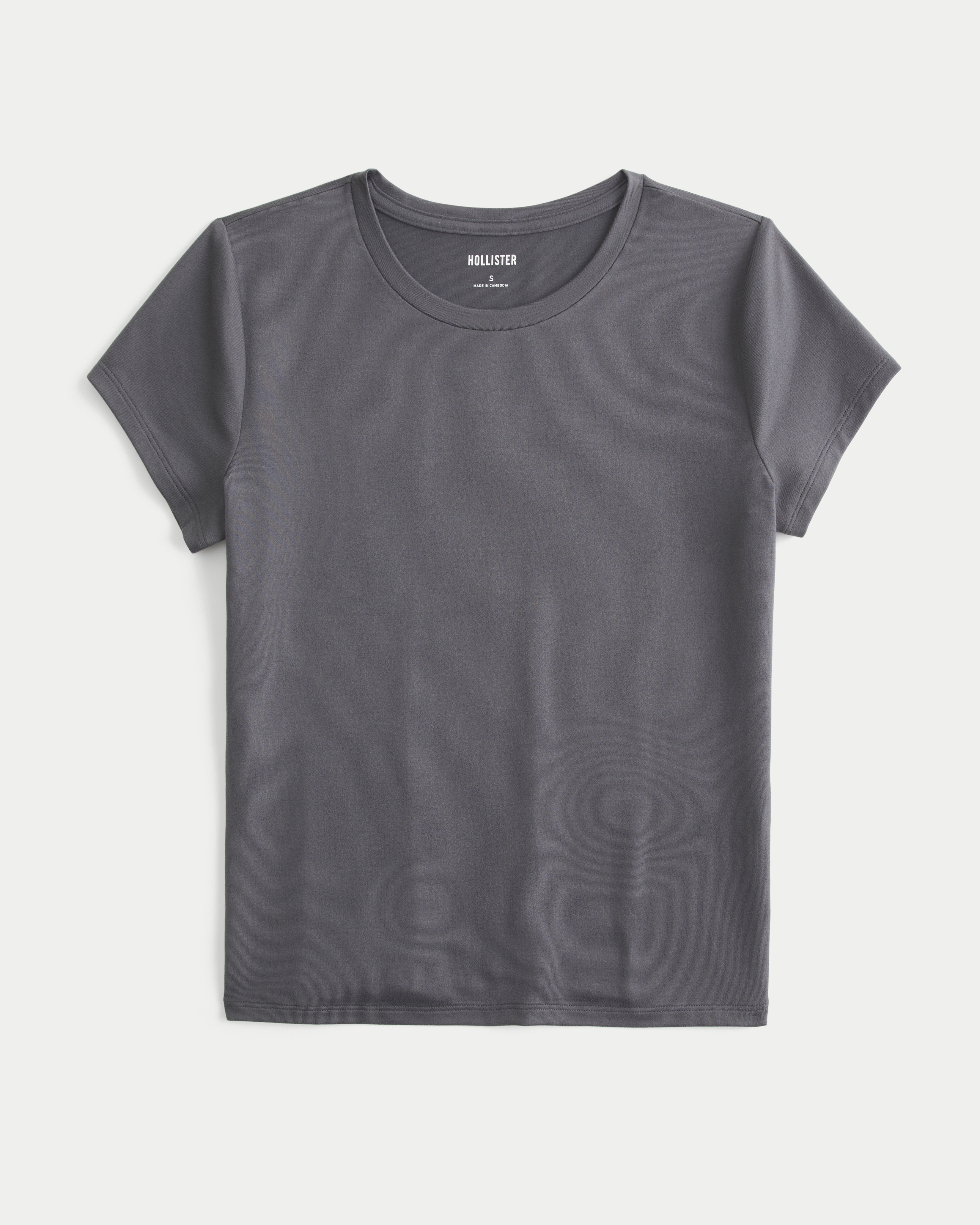 Seamless Fabric Crew Baby Tee