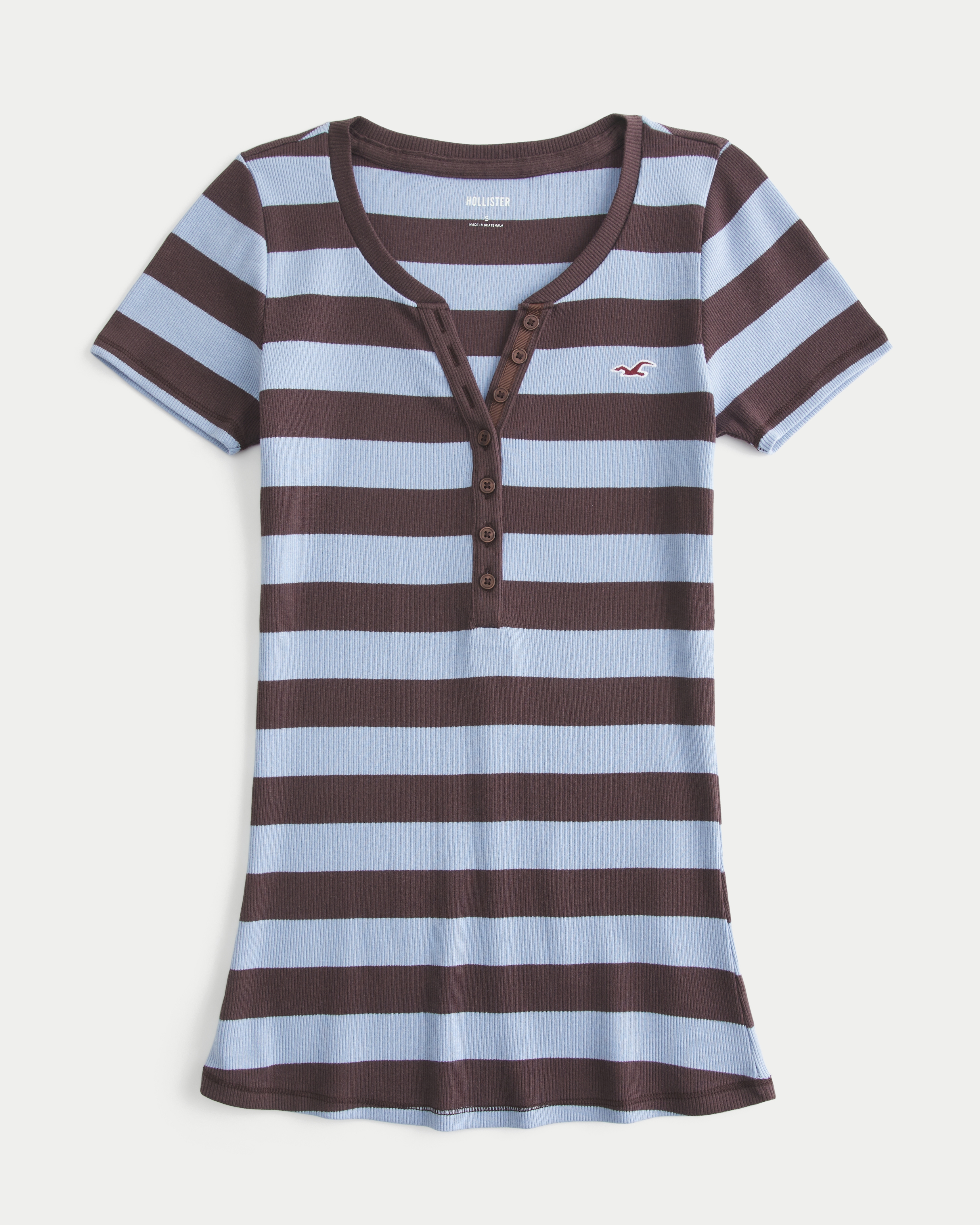 Short-Sleeve Icon Henley