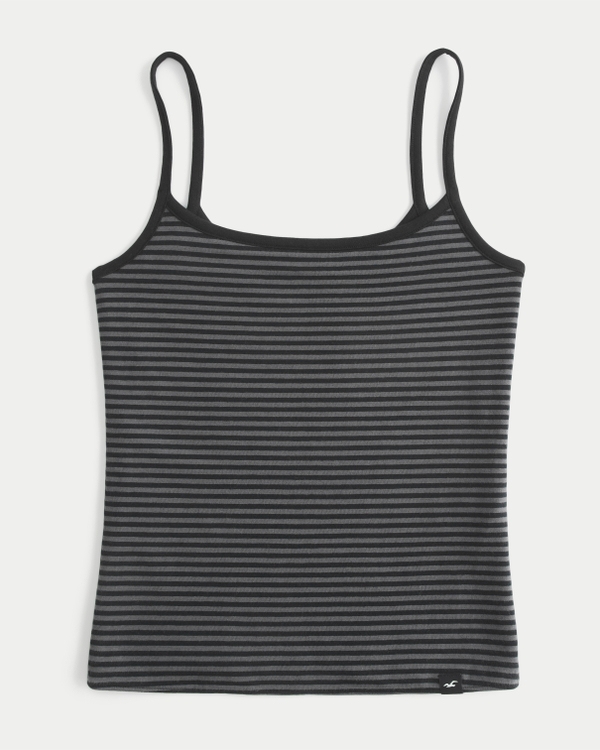 Hollister Callie Reversible Cami, Black Stripe view 1