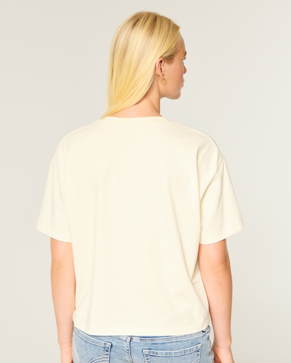 Easy Crew T-Shirt, Lemonade view 2