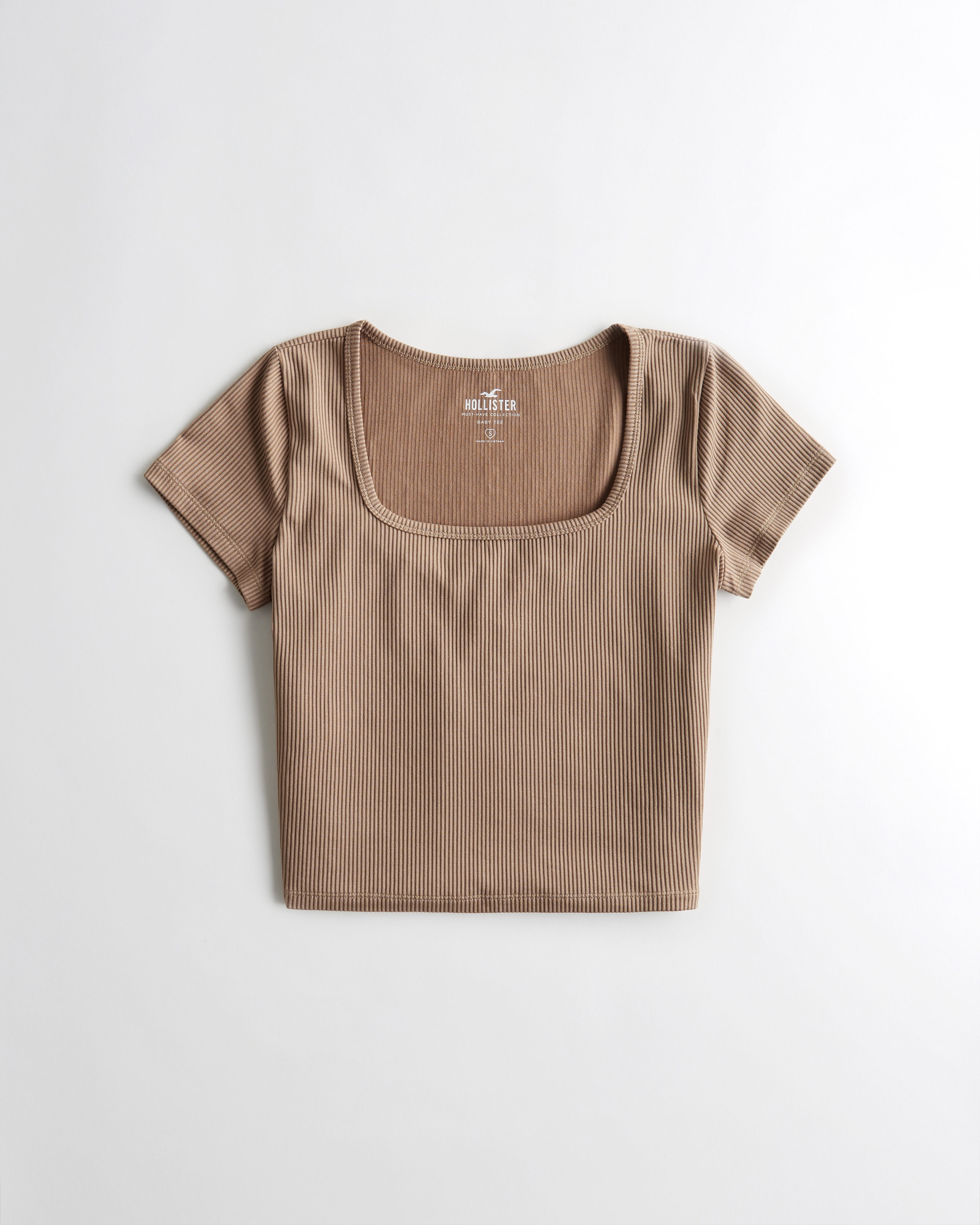 Hollister square on sale neck top