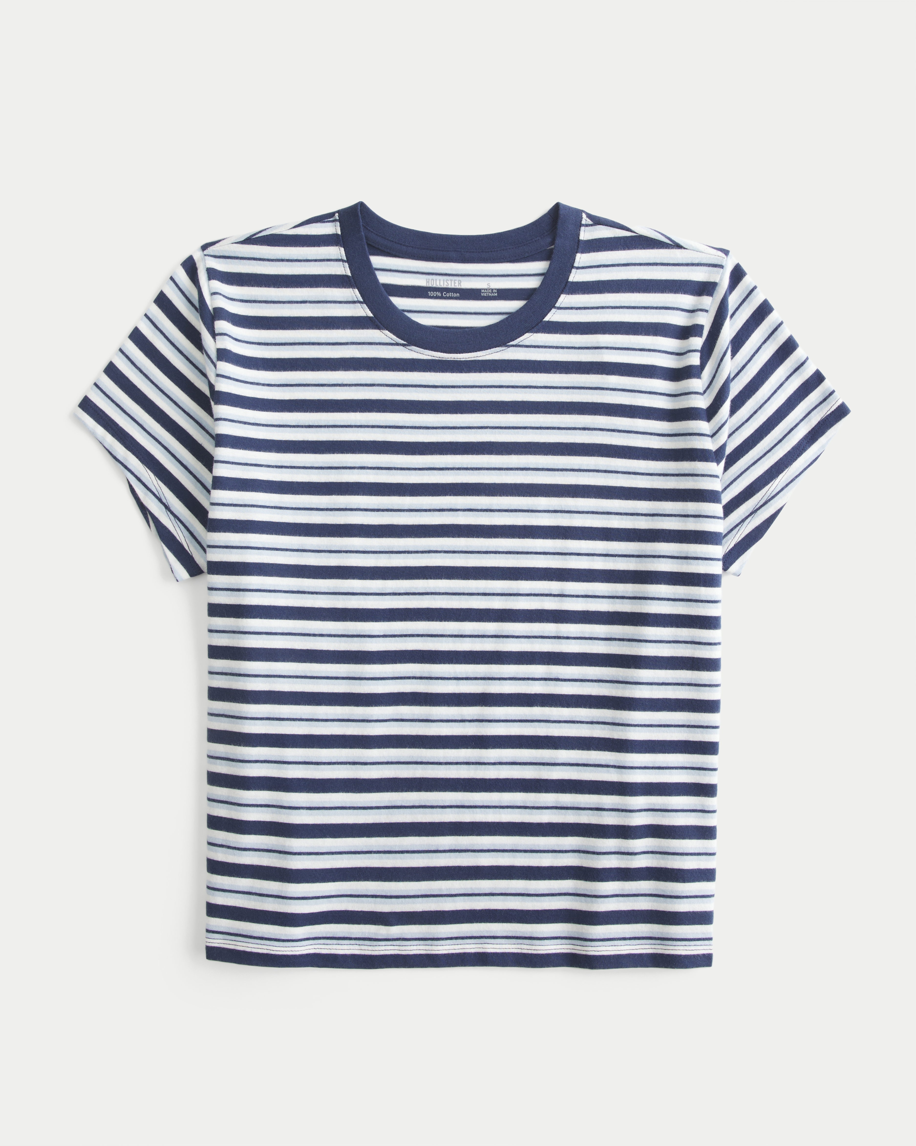 Relaxed Cotton Crew Tee