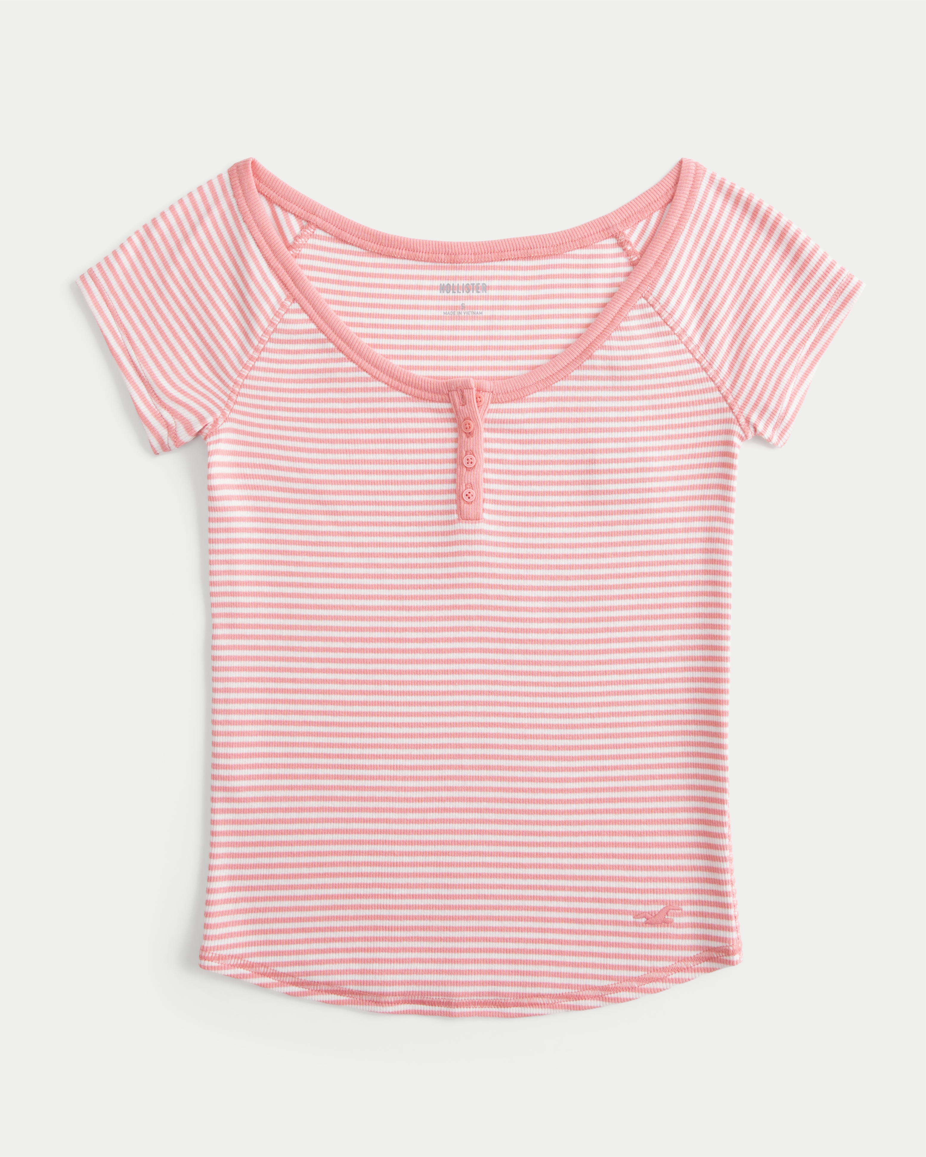Short-Sleeve Henley