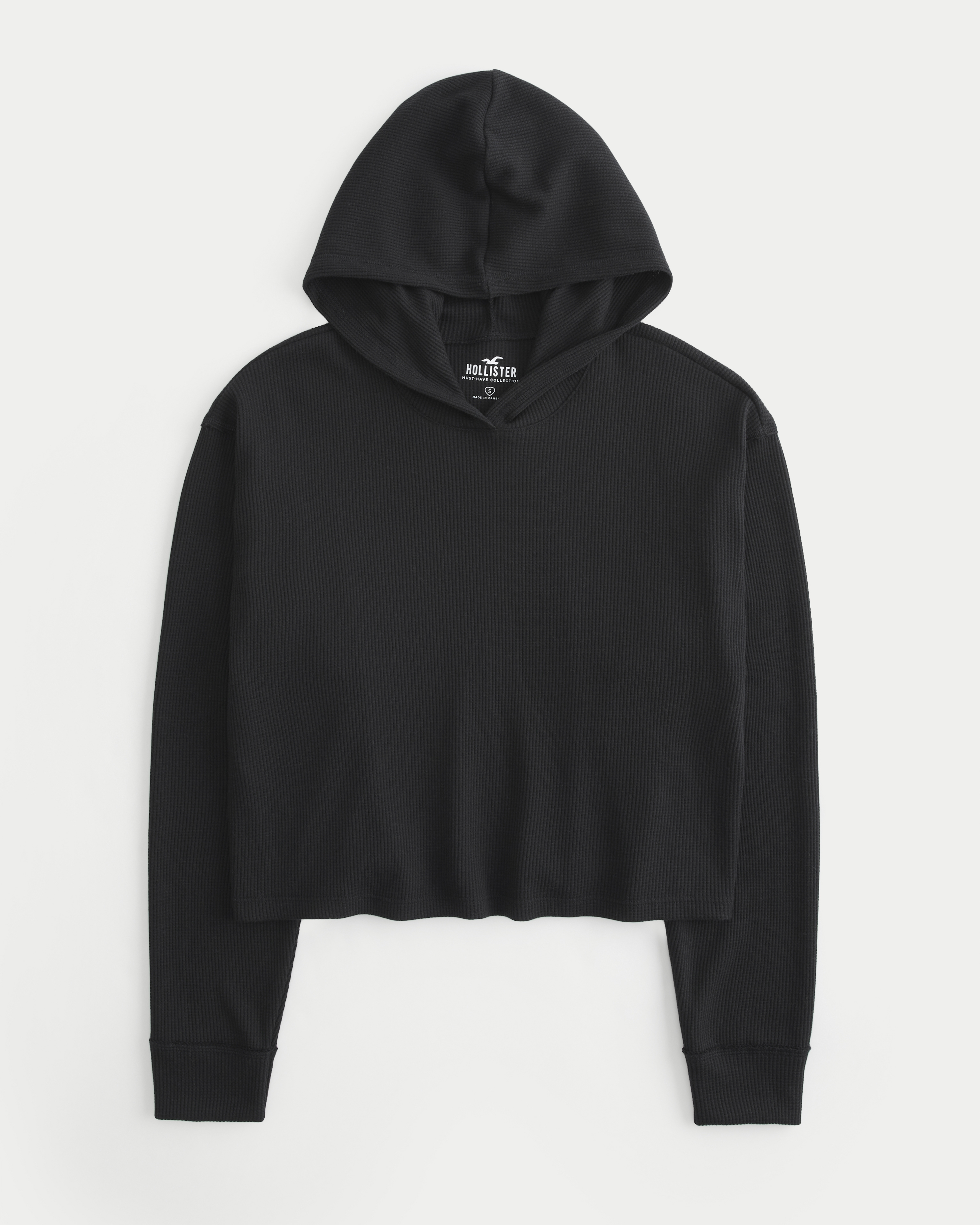 Crop deals hoodie hollister