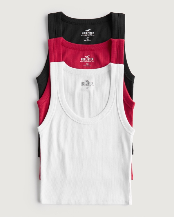 Hollister mens tank clearance tops