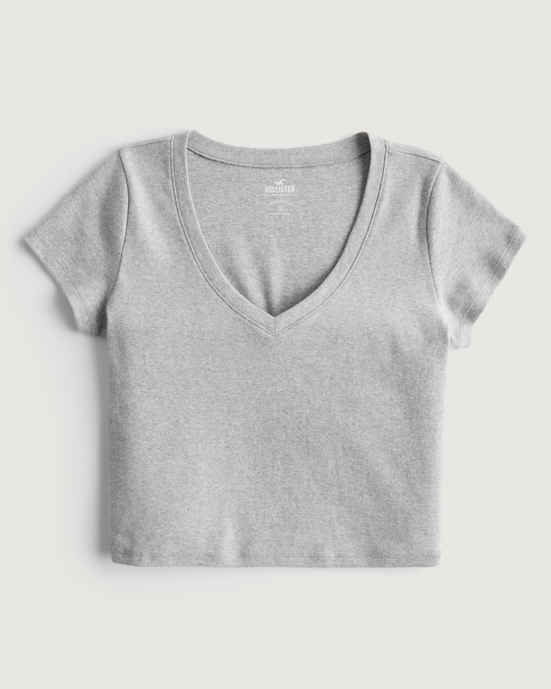 Hollister v neck clearance tee