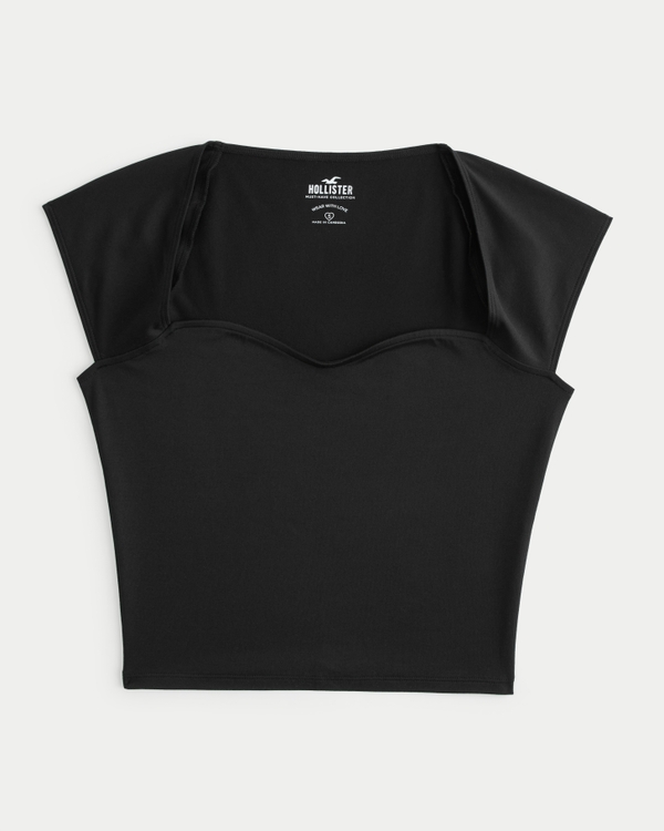 Women's Seamless Fabric Sweetheart T-Shirt | Women's Tops | HollisterCo.com
