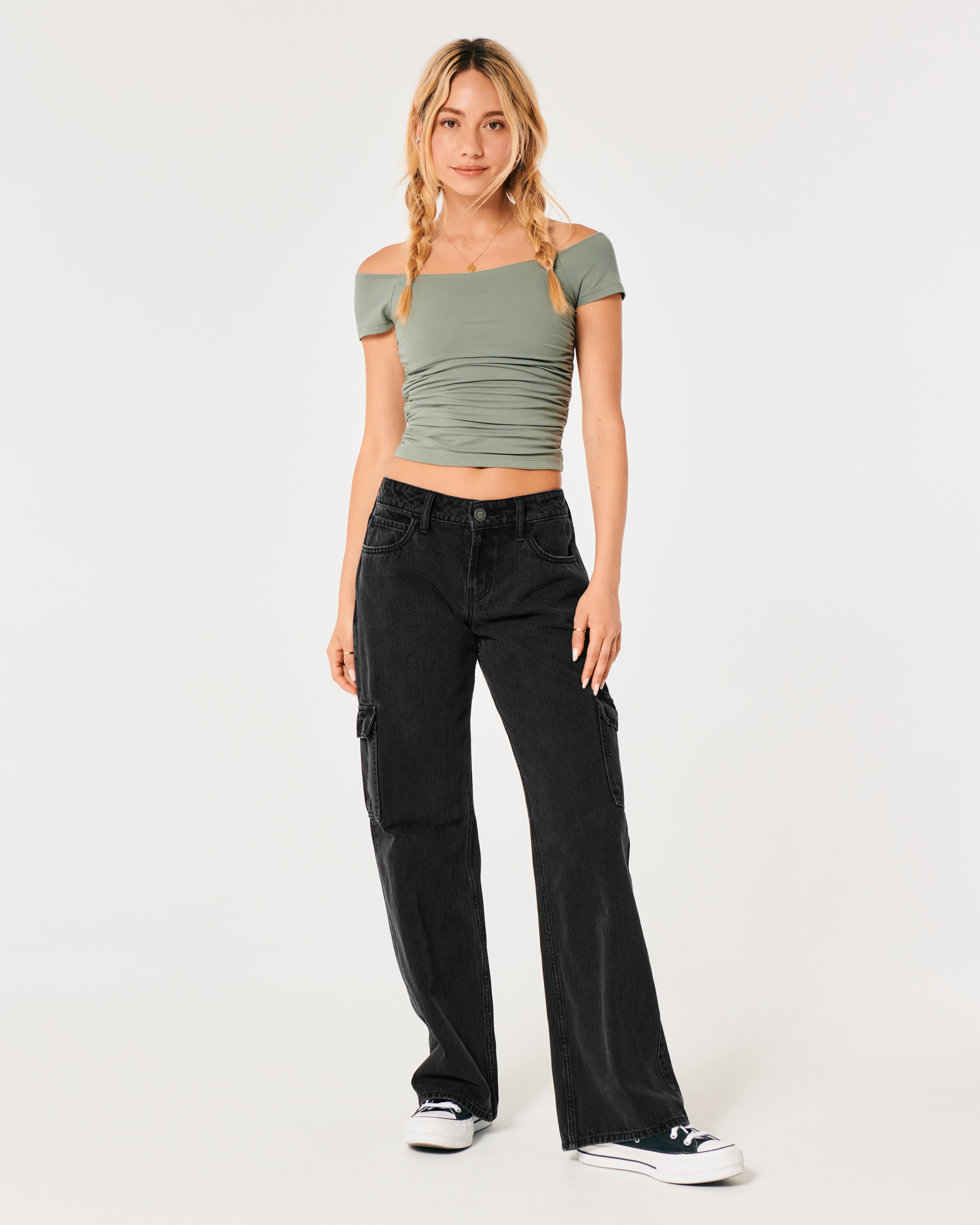 Hollister off the shoulder top new arrivals