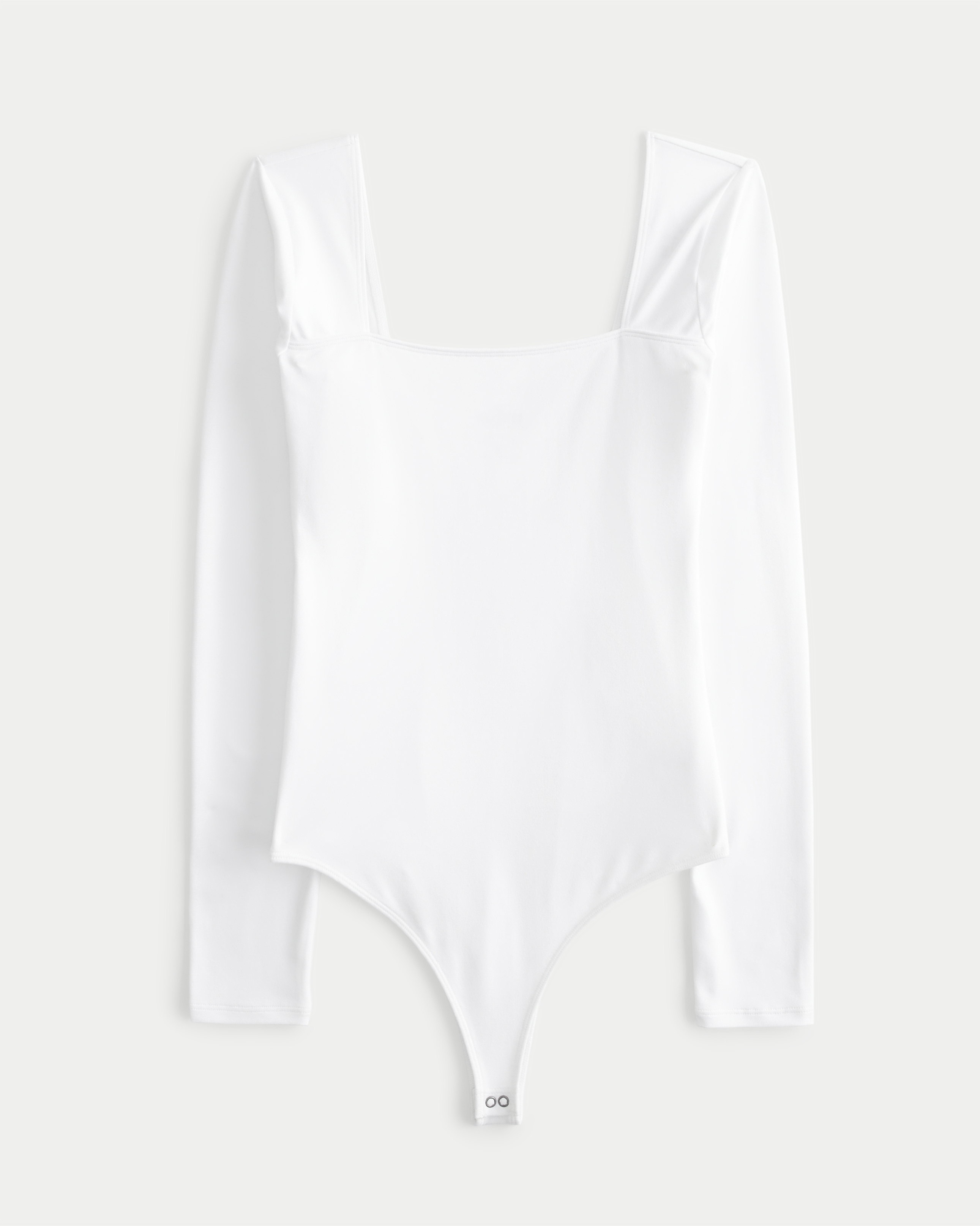 Seamless Fabric Square-Neck Bodysuit