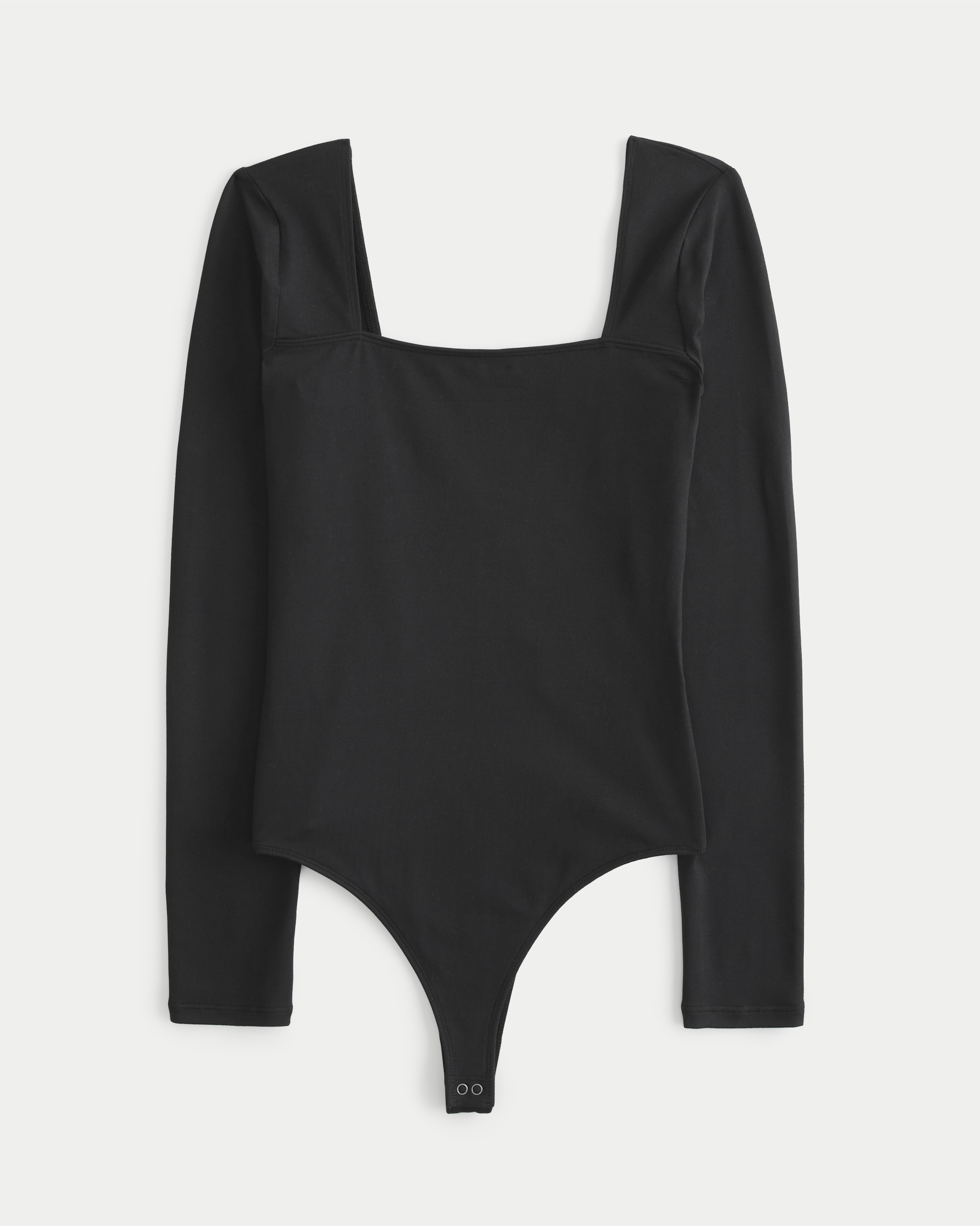 Seamless Fabric Square-Neck Bodysuit