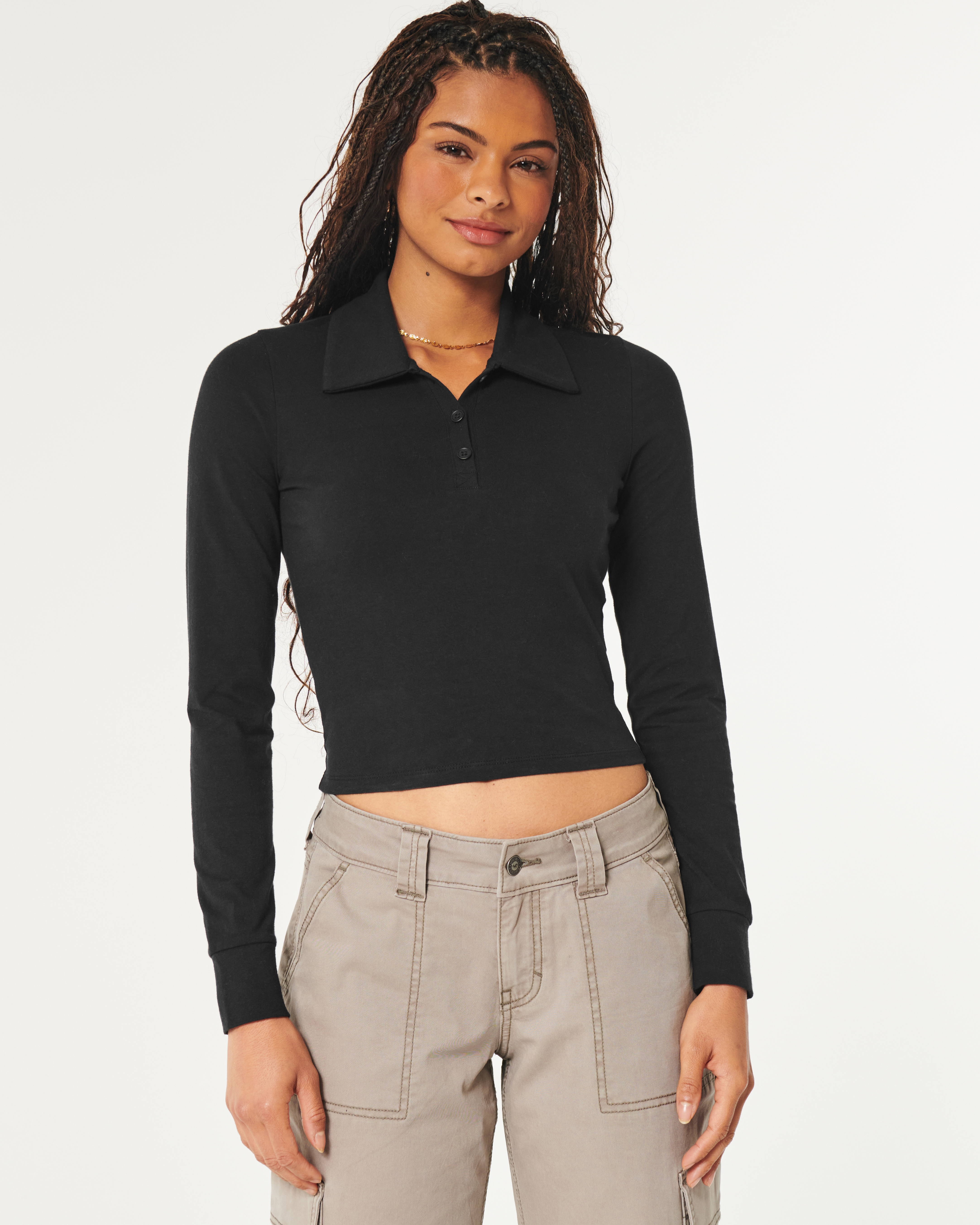 Hollister womens polo on sale