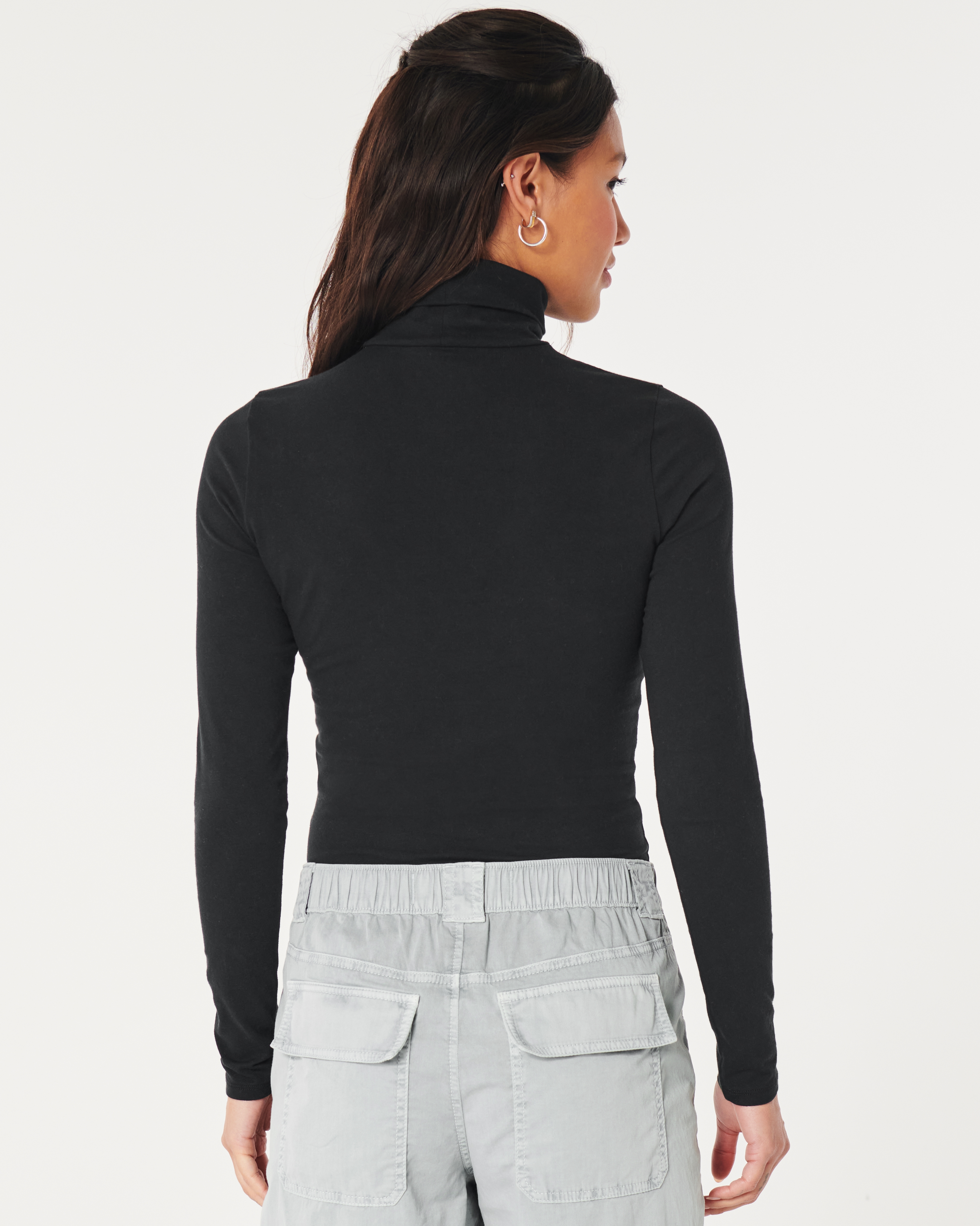 Hollister ribbed clearance turtleneck