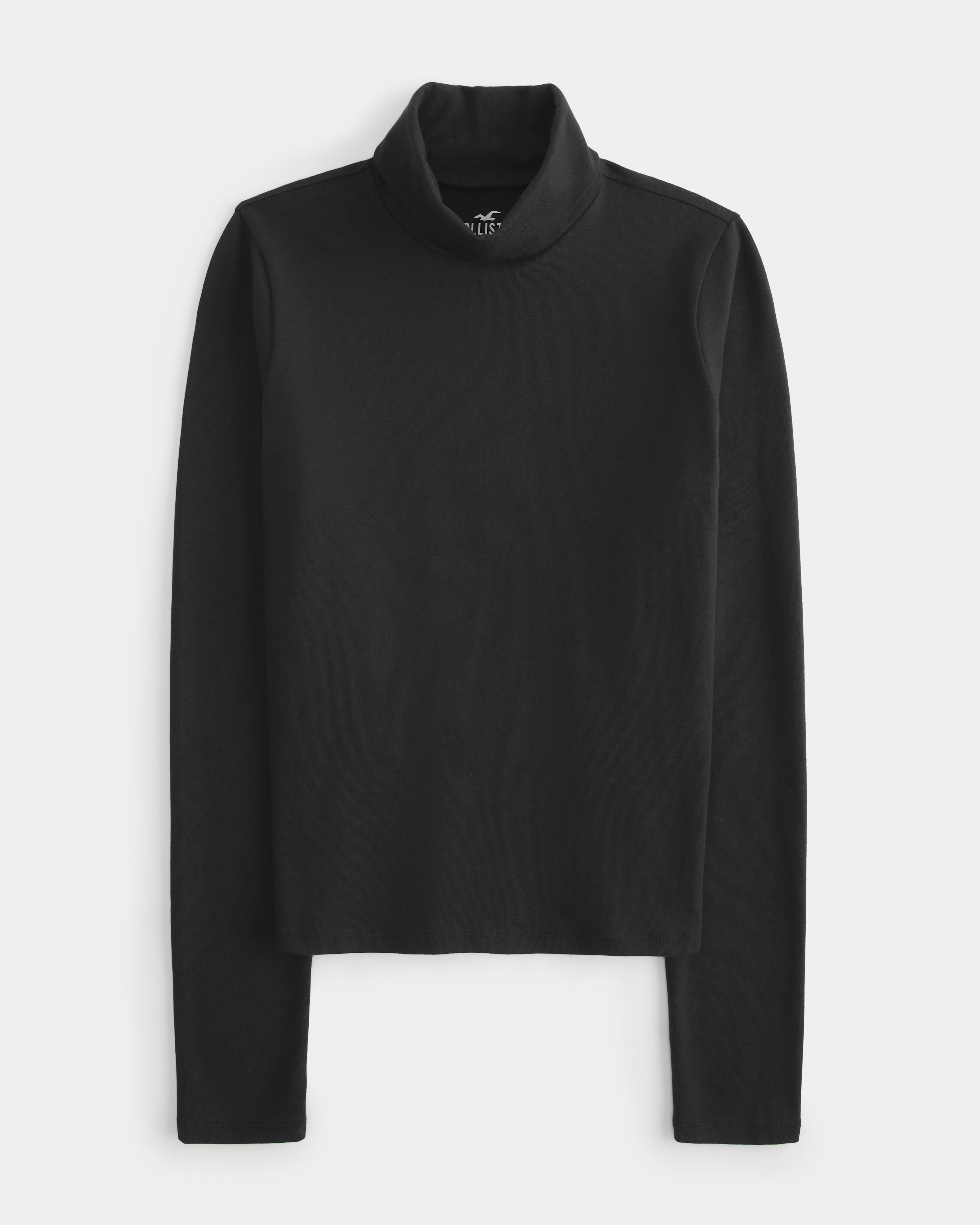 Hollister black shop turtleneck