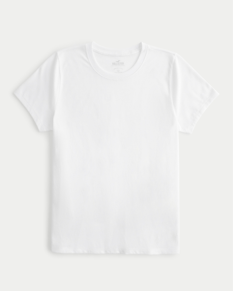 Hollister Men's Crew Neck Longline Fit (Longer-Length) 100% Cotton T-Shirt  HOM C_L, 1485-410, Medium : : Clothing, Shoes & Accessories