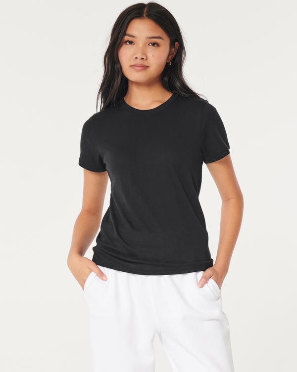 Hollister Women's White T-Shirt 101203896 AMF1683 – SuperDokan