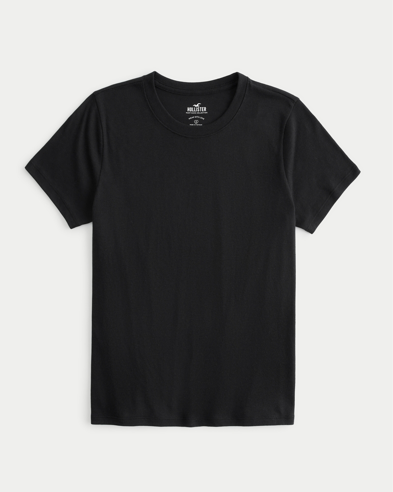 Hollister black t clearance shirt