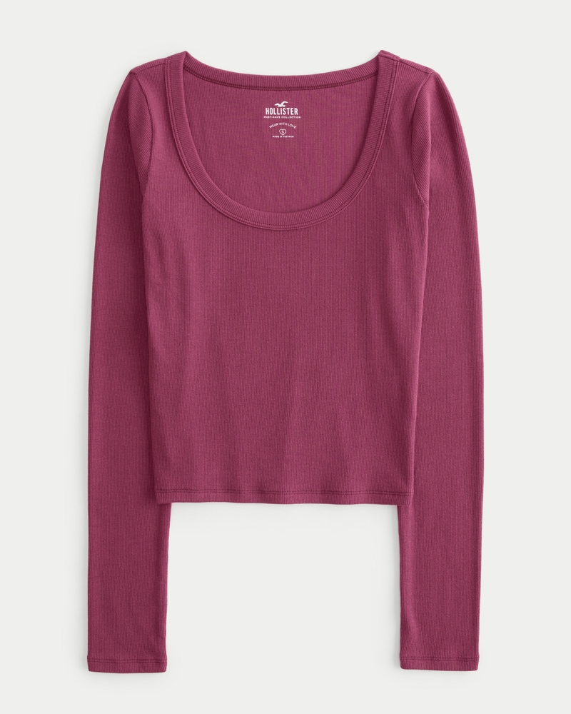 Hollister Gilly Hicks Lightweight Long-Sleeve T-Shirt