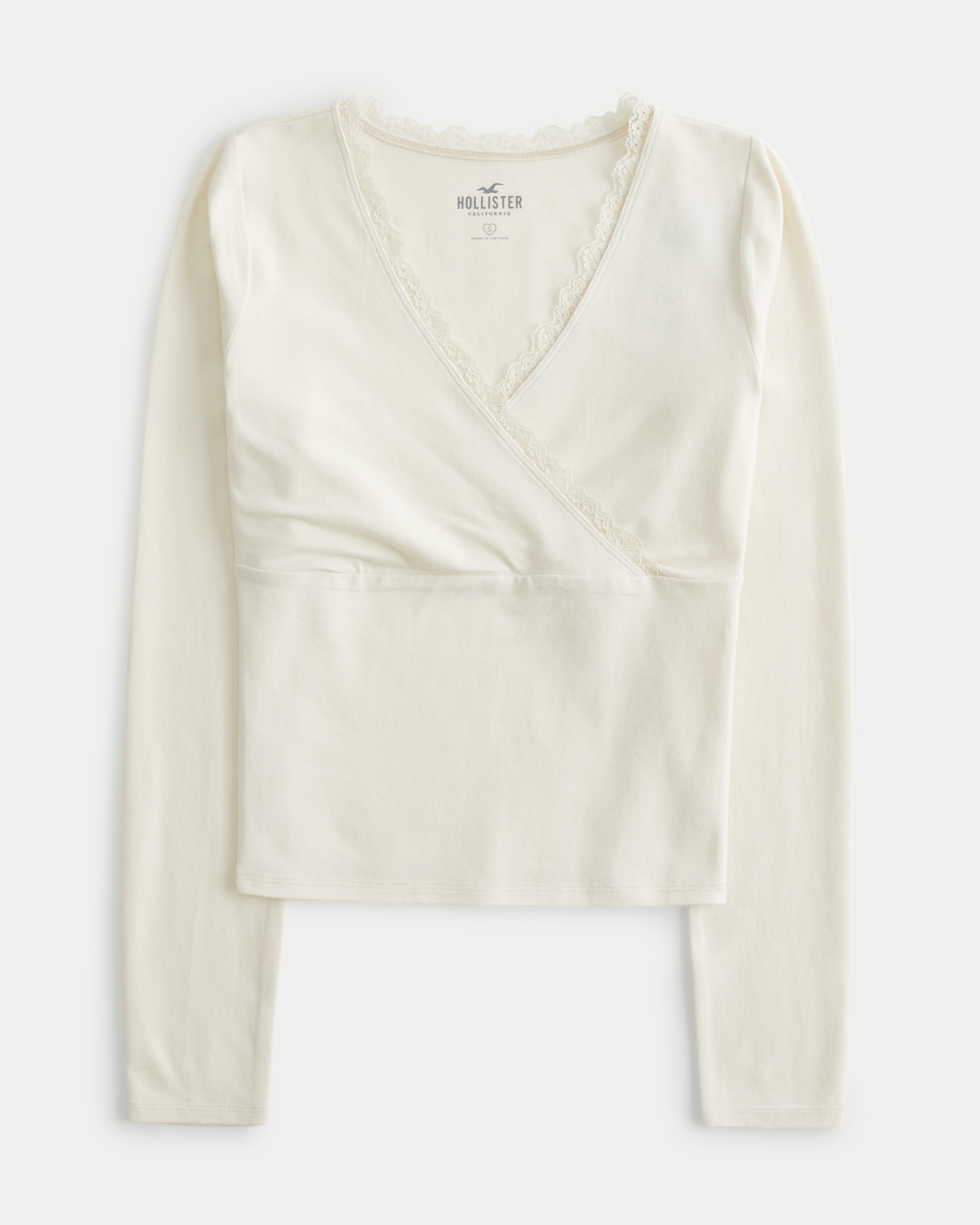 Hollister long cheap sleeve top