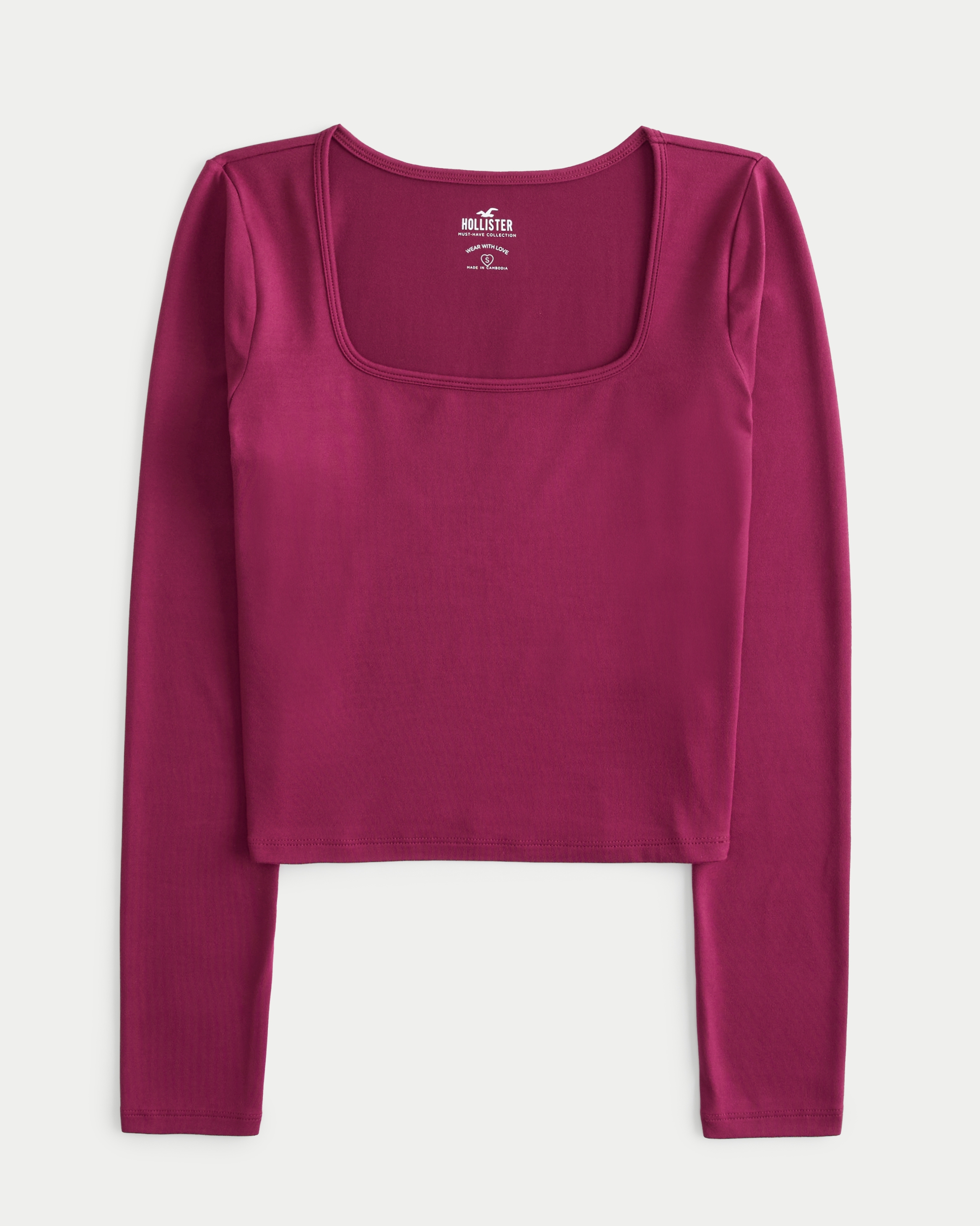 Hollister long hotsell sleeve t shirt