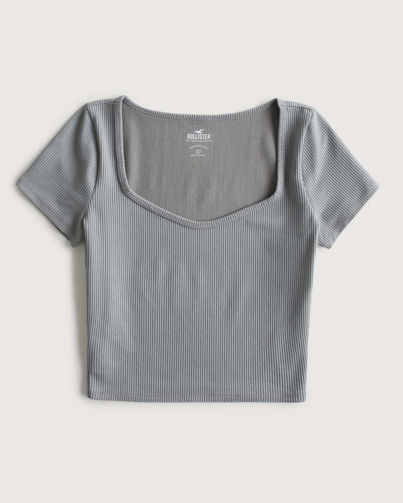 Women's Seamless Fabric Sweetheart T-Shirt, Women's Clearance