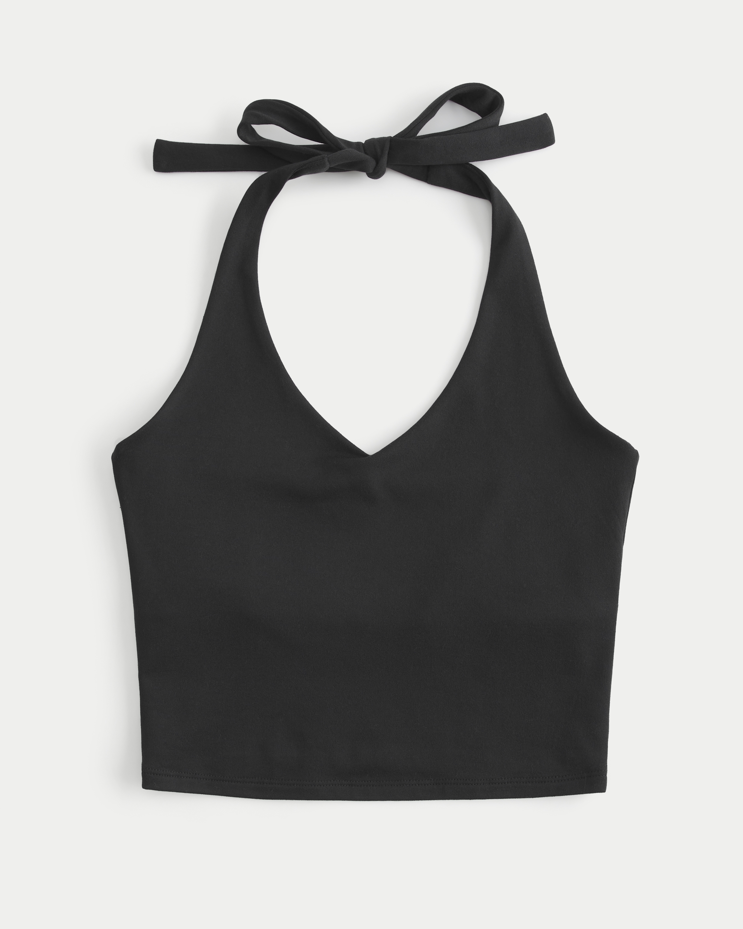 Hollister Gilly Hicks Active Seamless Halter Plunge Bra Top