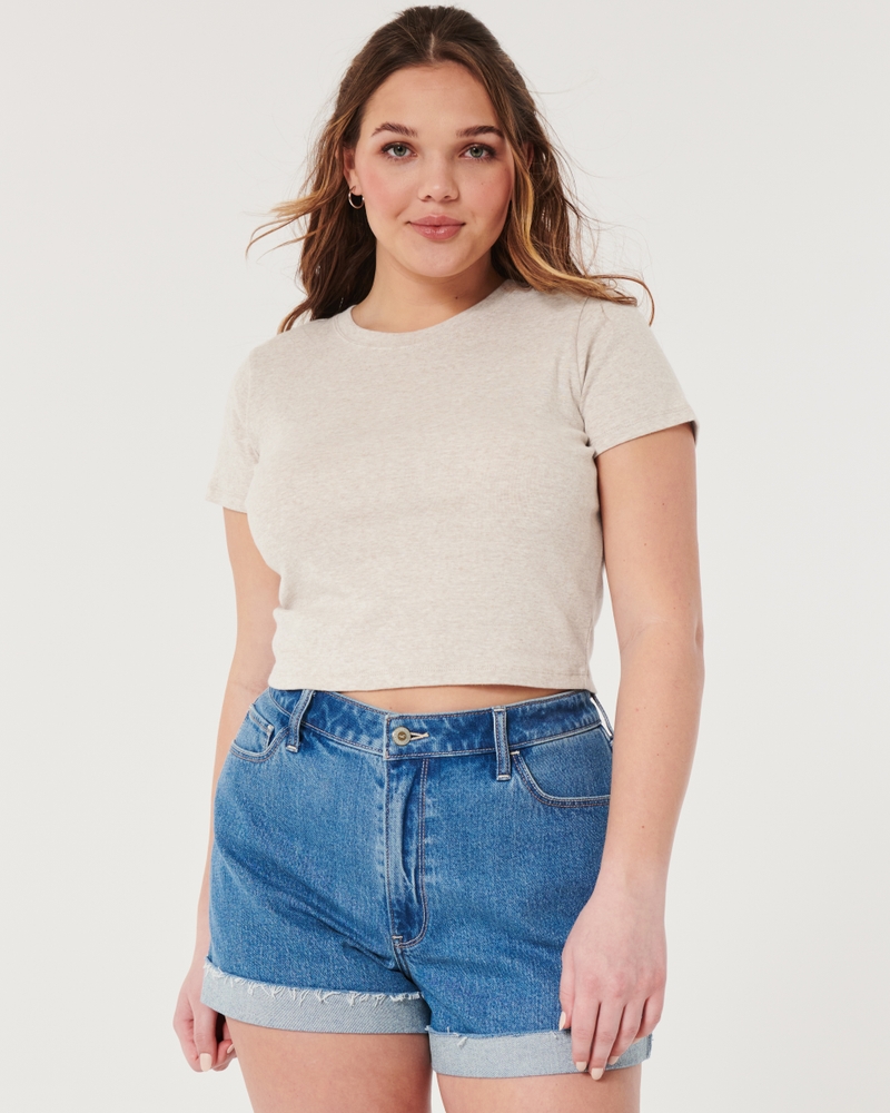 Short-Sleeve Crew Baby Tee