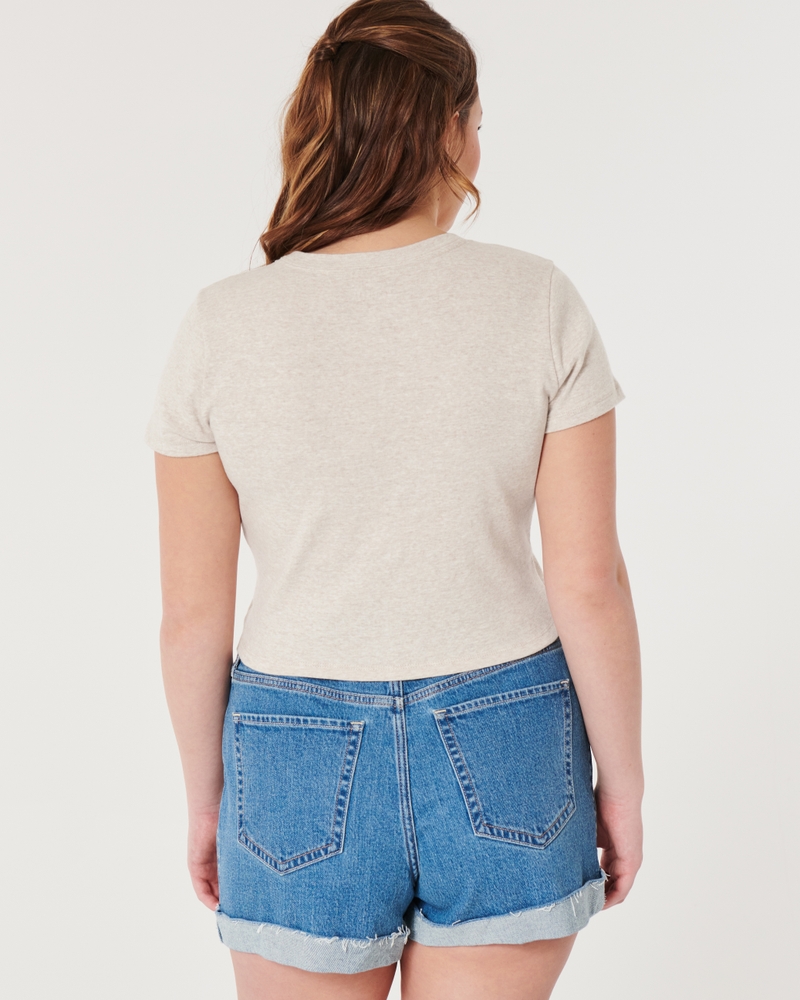 Short-Sleeve Crew Baby Tee