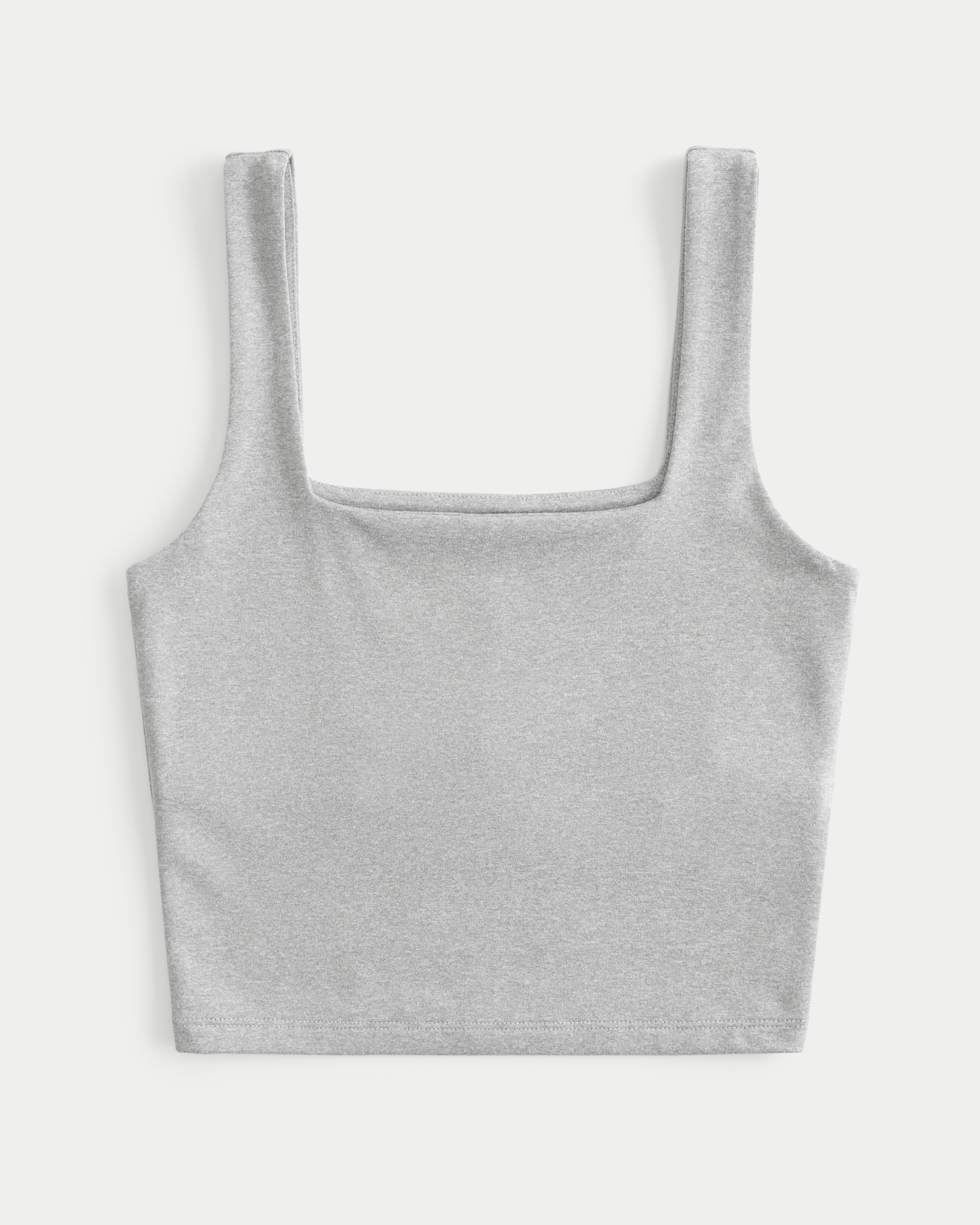 Seamless Fabric Square-Neck Tank