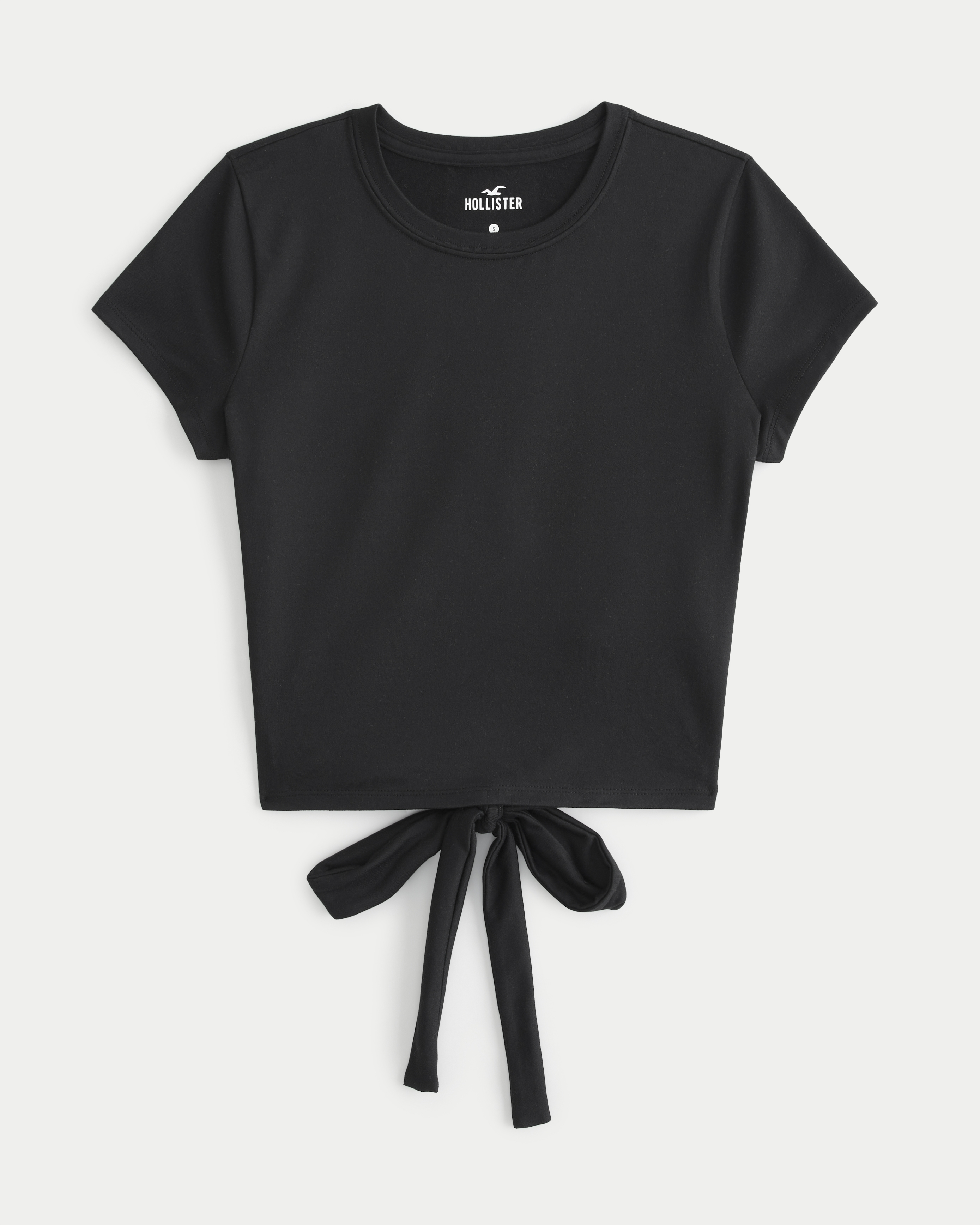 Hollister Seamless Fabric Scoop V-Neck T-Shirt