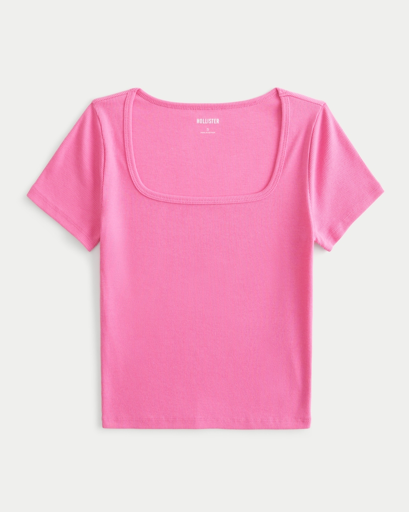 Hollister pink top on sale