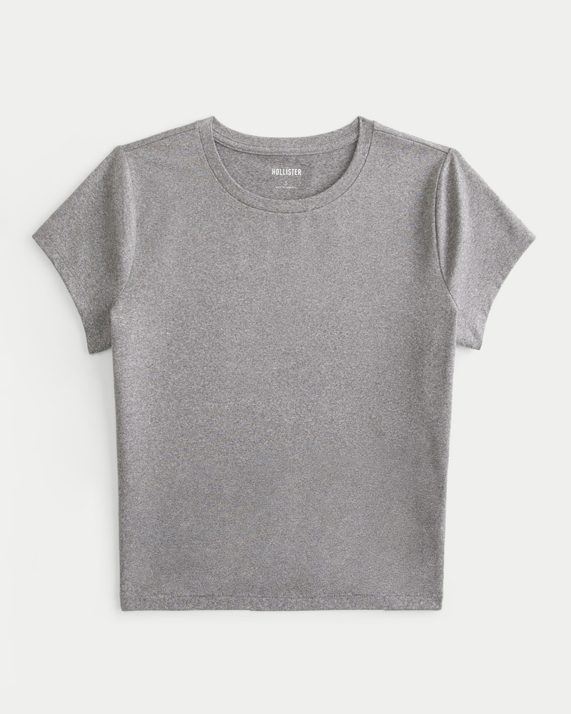 Hollister longline tee on sale