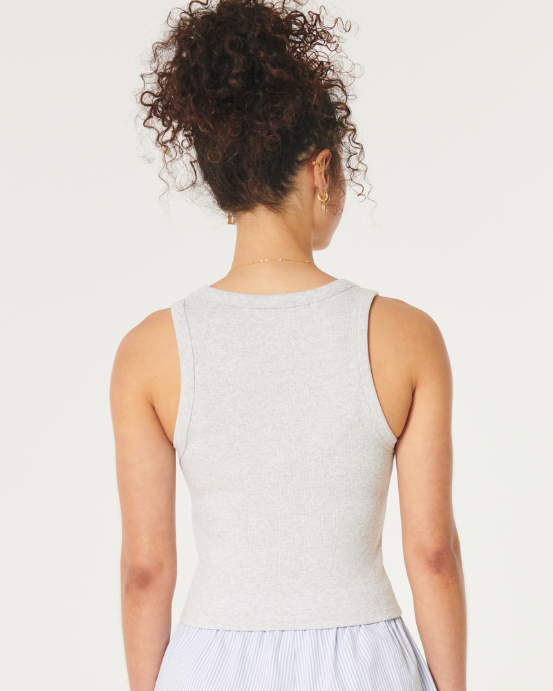 Ribbed Scoop Tank